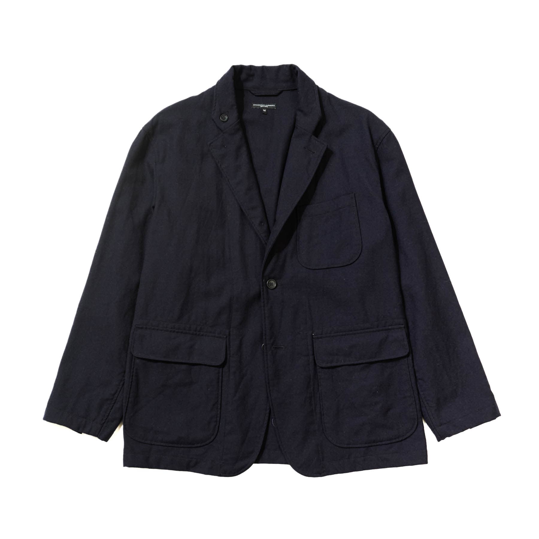 Loiter Jacket - Dark Navy Wool Uniform Serge