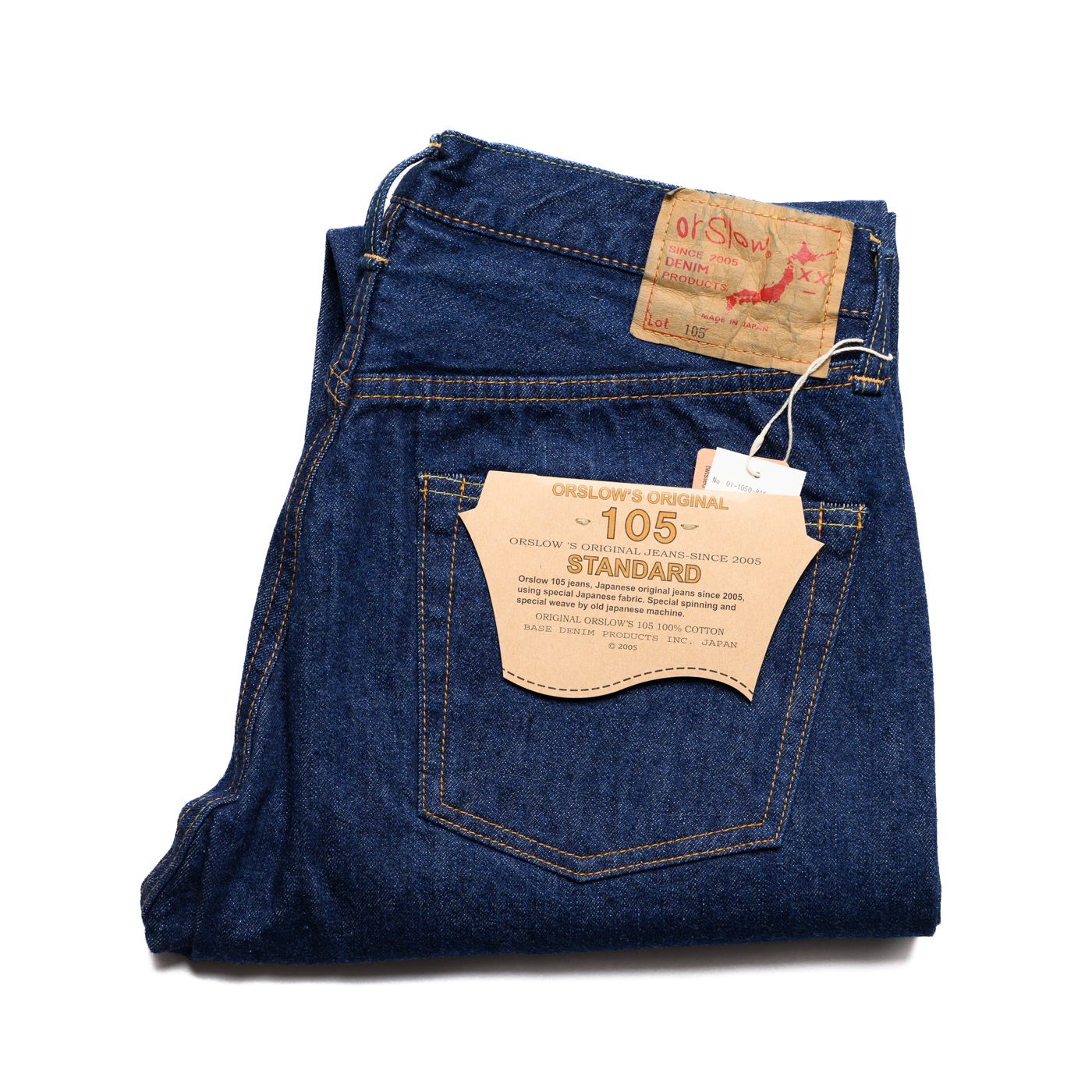 105 Standard Selvedge Denim - One Wash