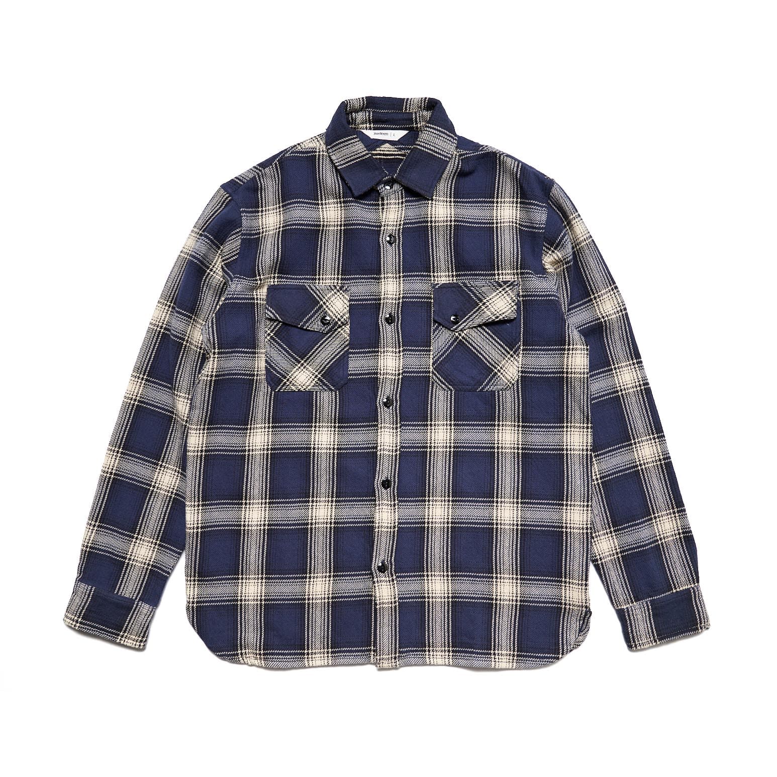 Crosscut Flannel - Midnight Plaid