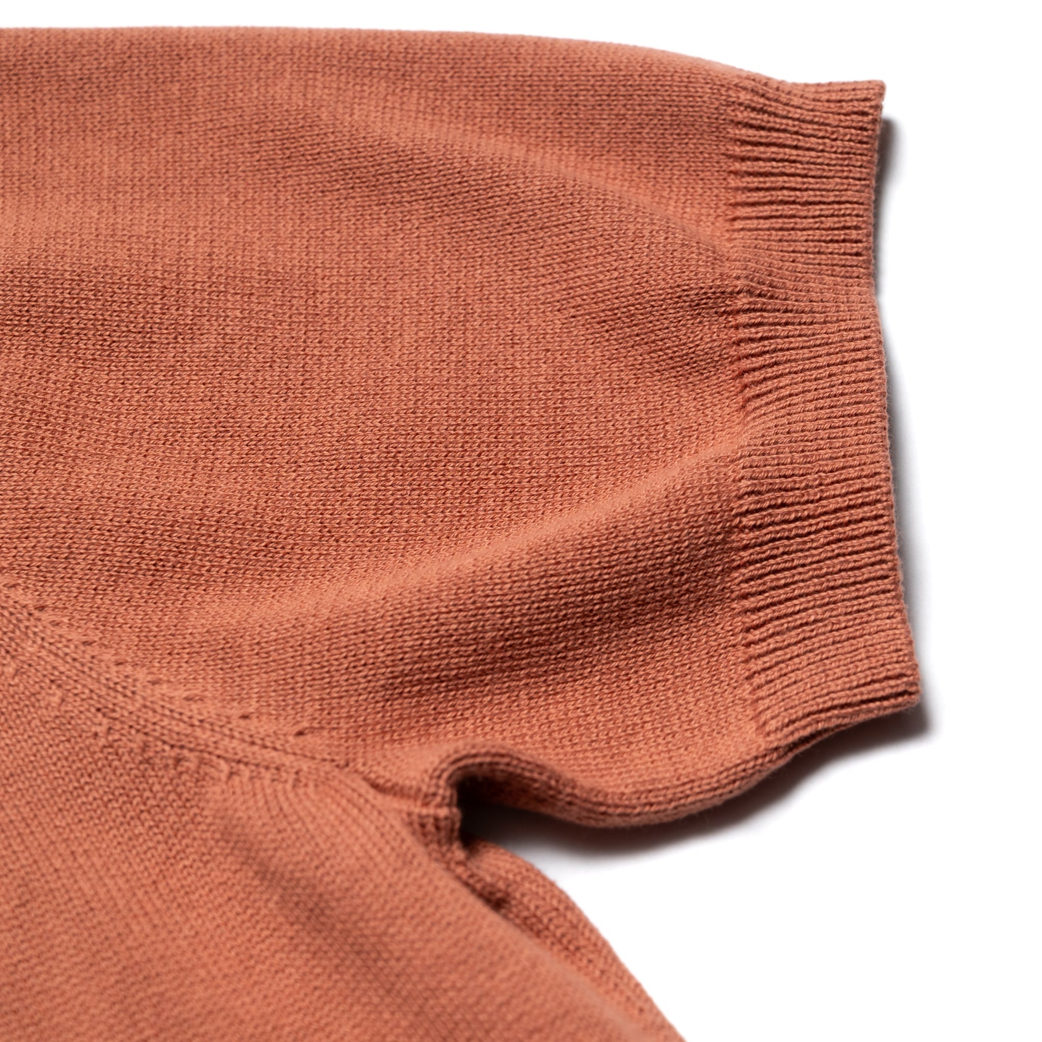 Knit Polo - Clay Pima Cotton