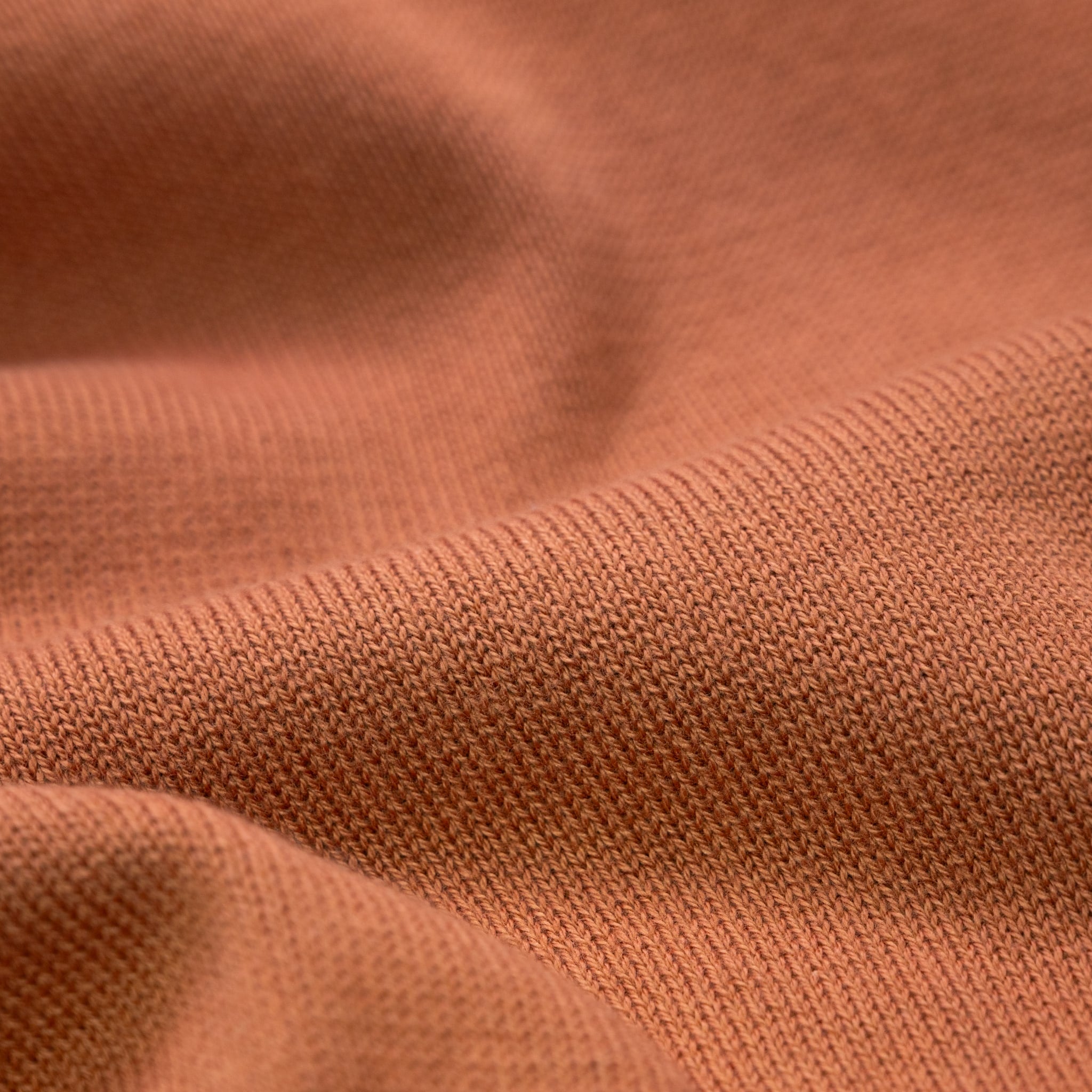 Knit Polo - Clay Pima Cotton