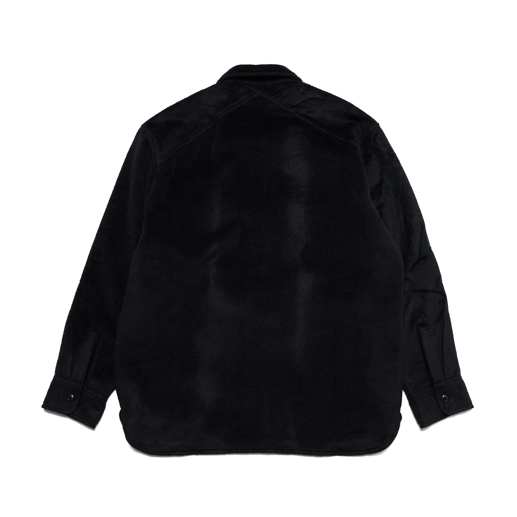 USN Overshirt Black Wool/Angora