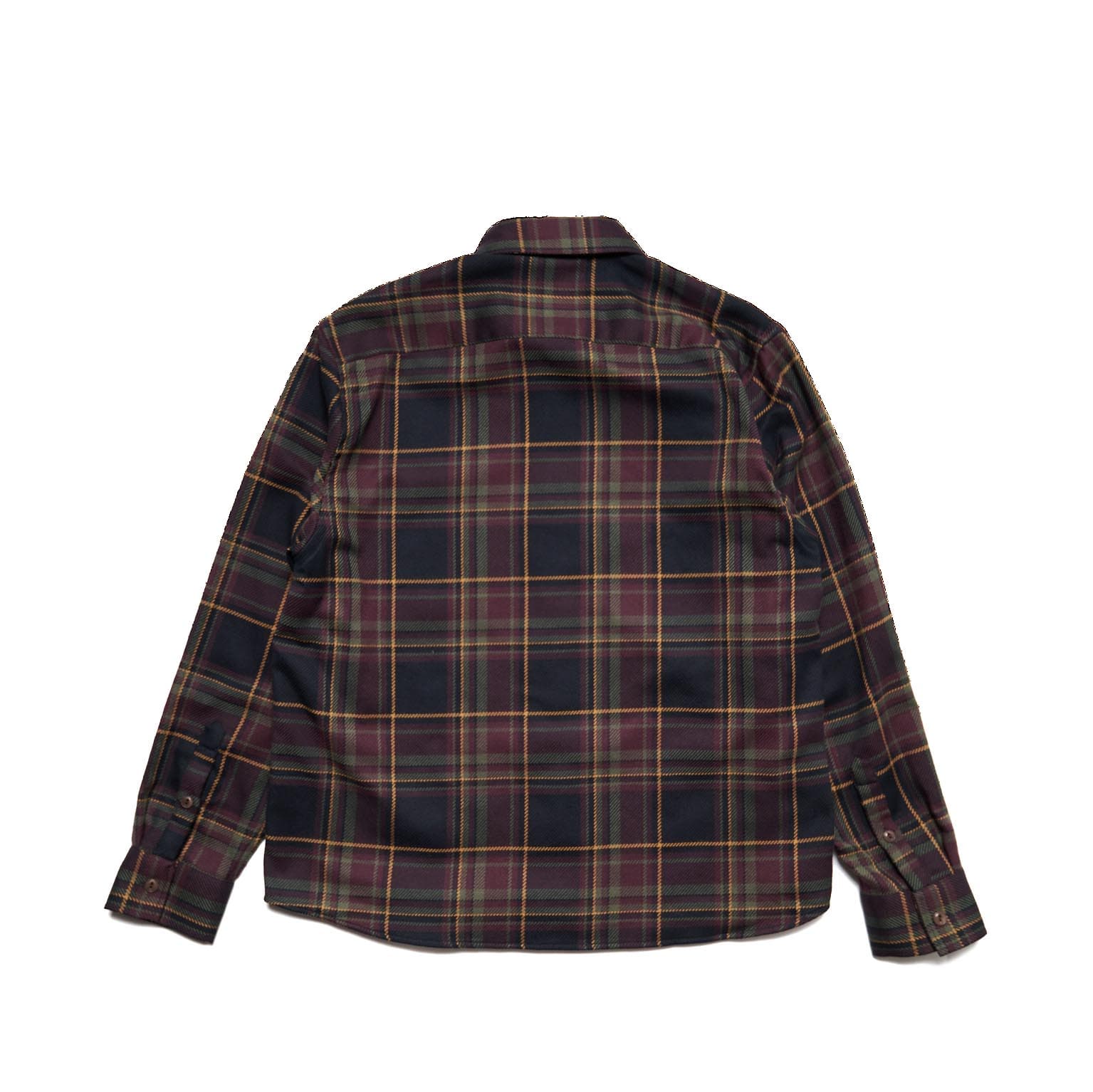 Utility Flannel - Black Olive Plaid