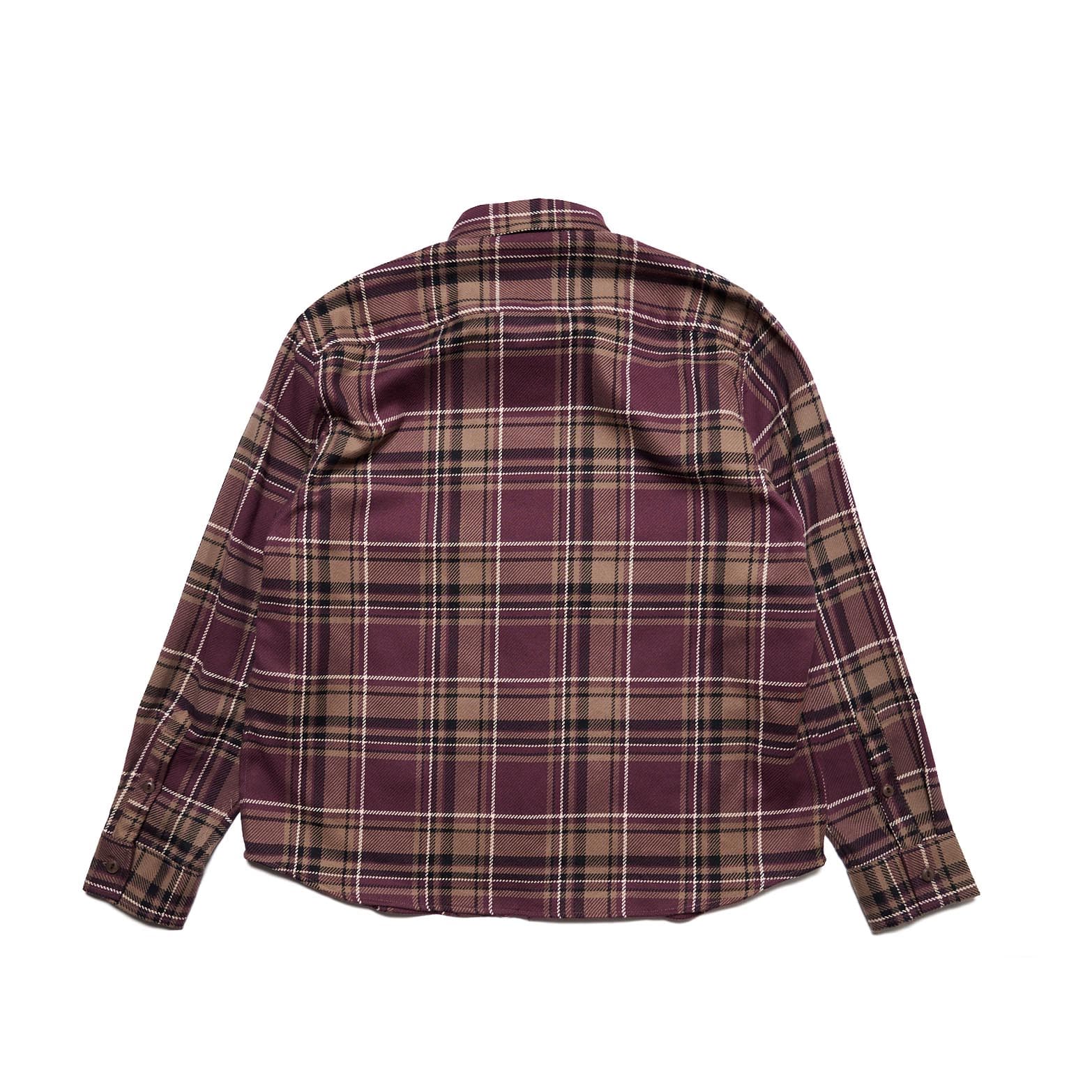 Utility Flannel - Burgundy Oak Plaid