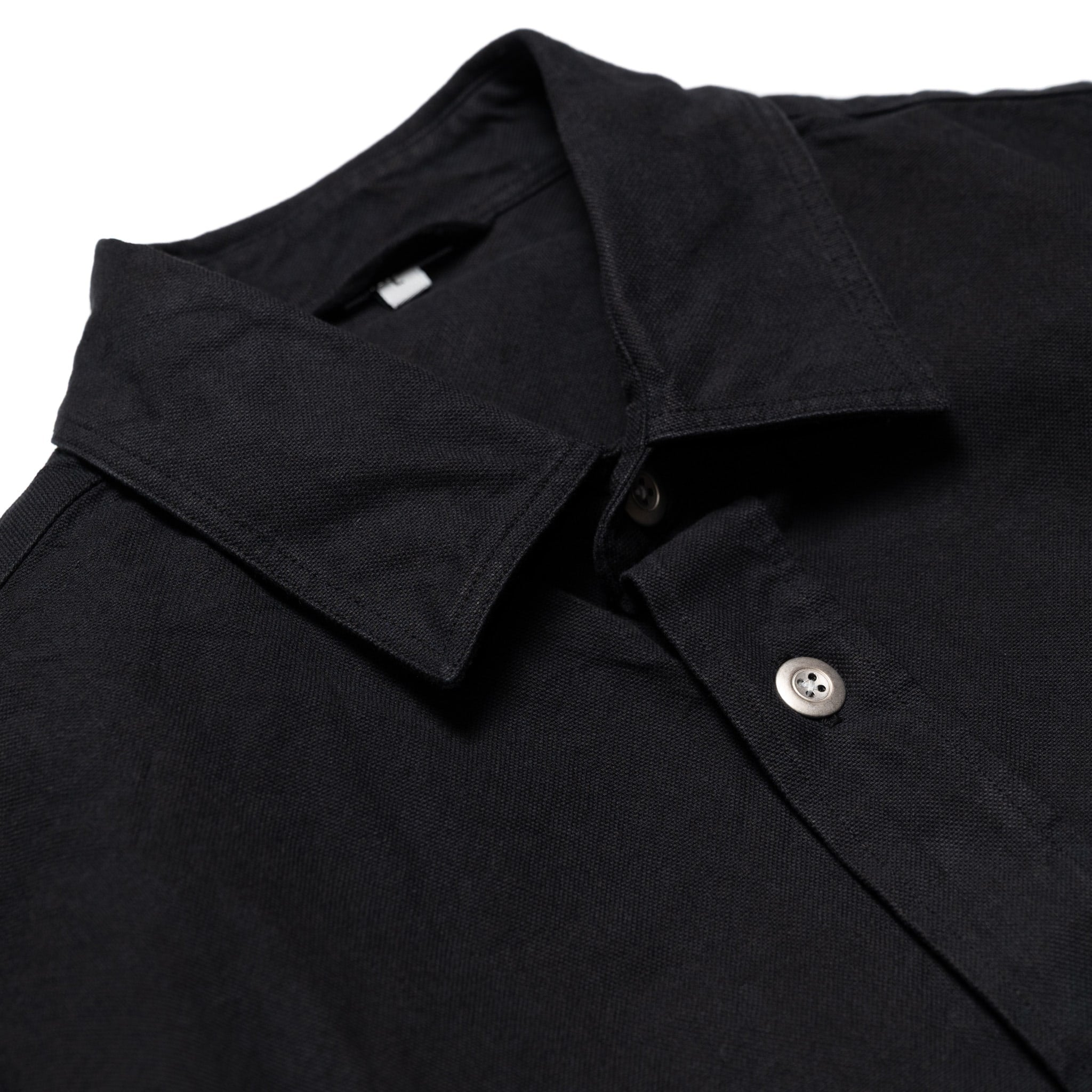 Utility Shirt - Black Canvas Stonewash