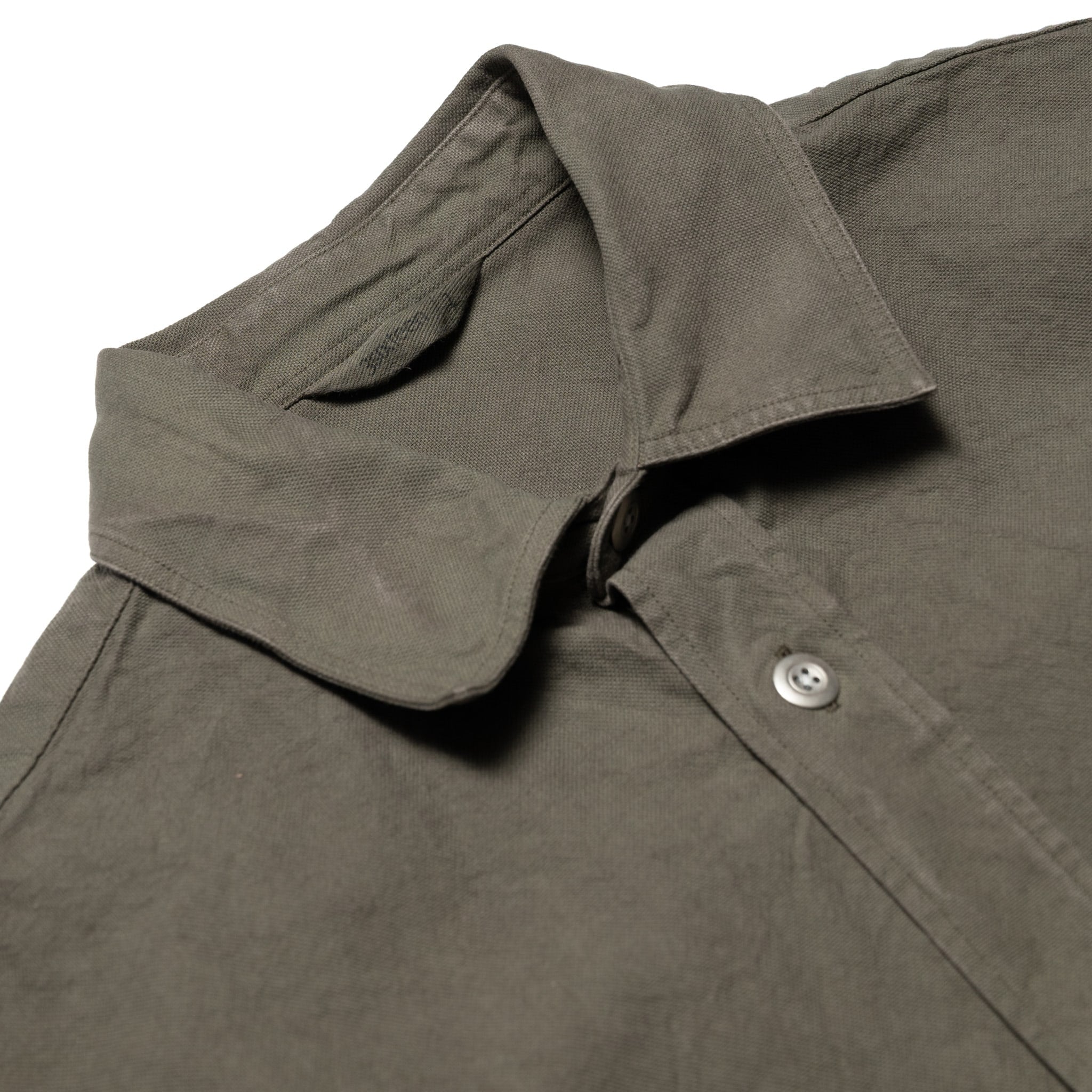 Utility Shirt - Crocodile Canvas Stonewash