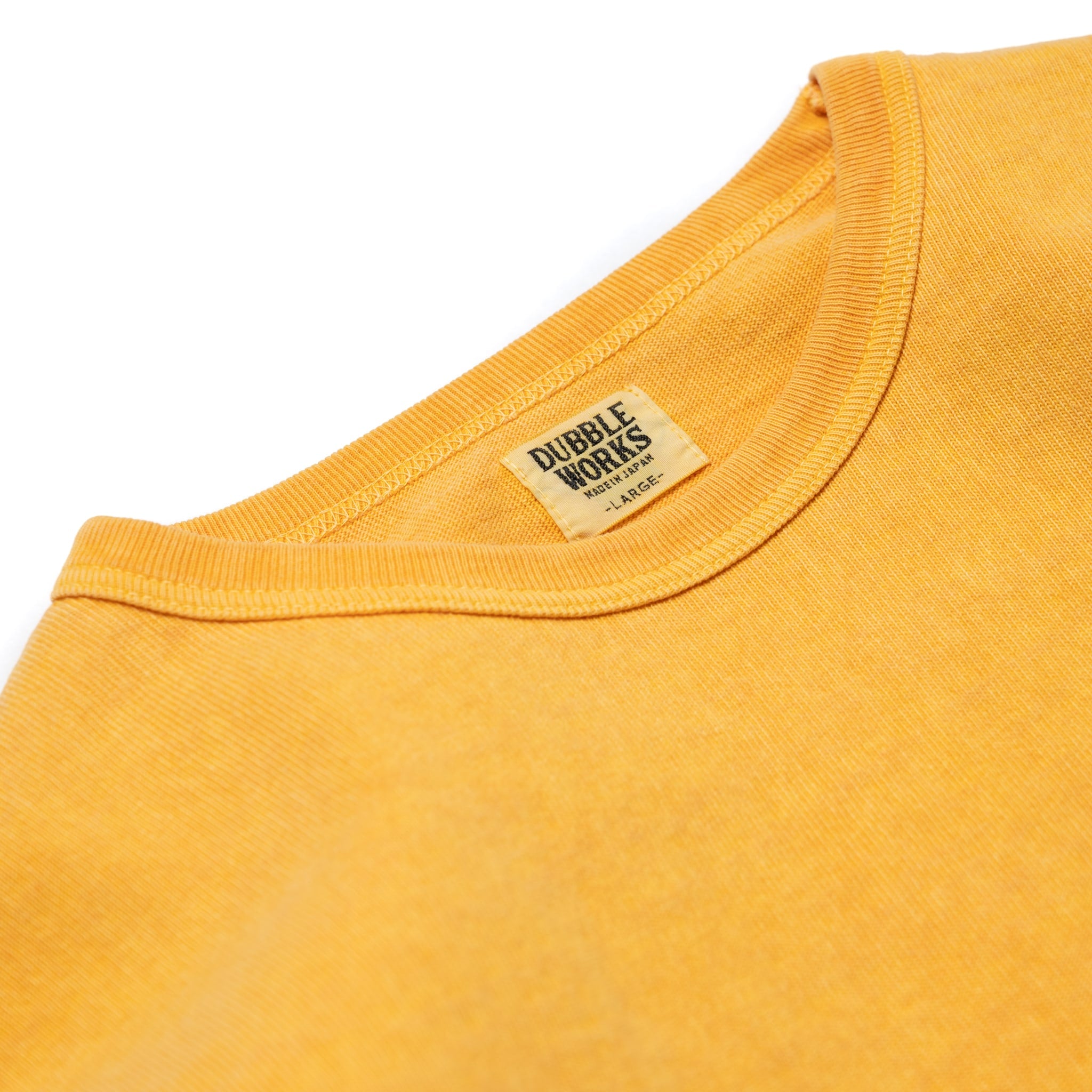 58001PD Heavyweight LS Tee Pigment Dye - Gold