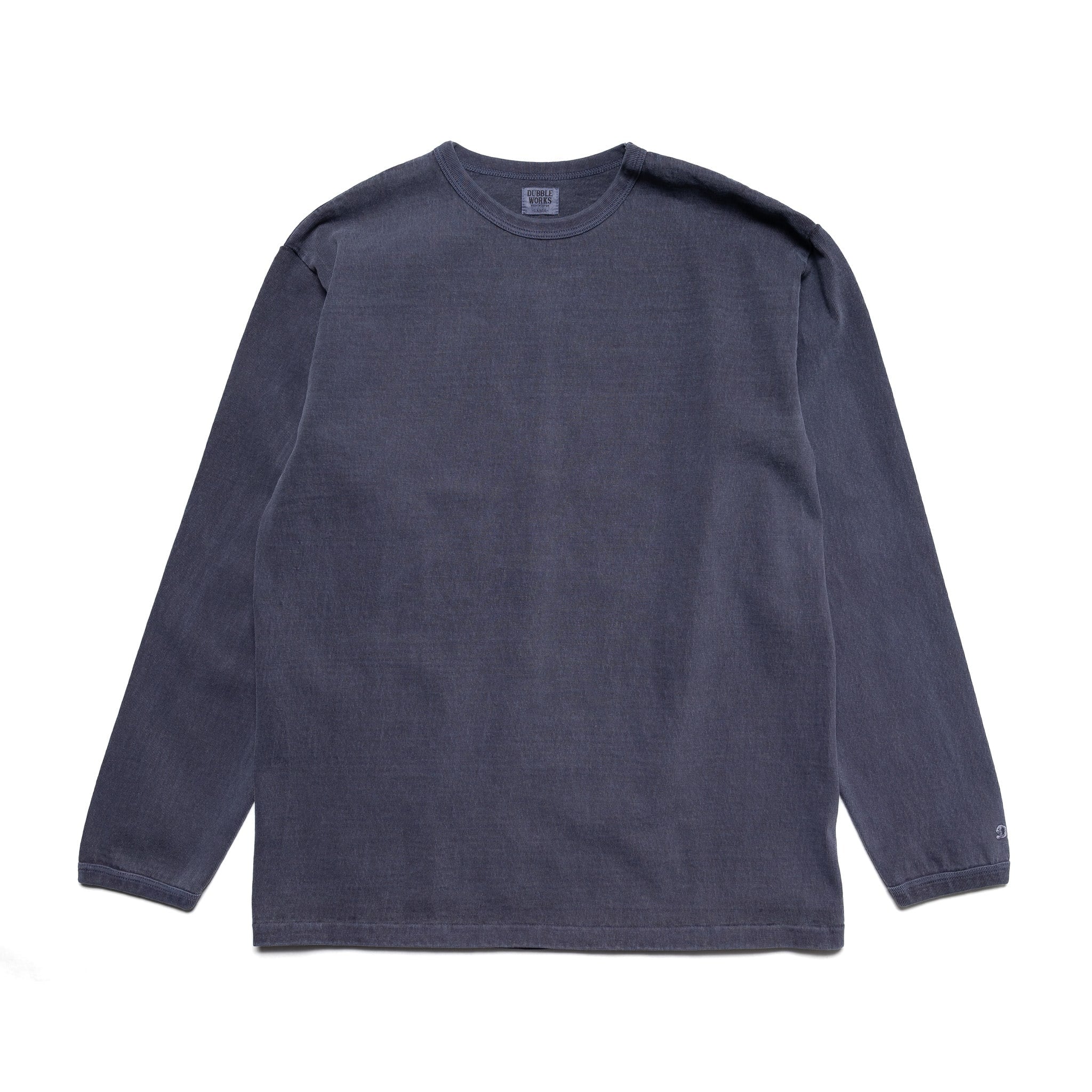 58001PD Heavyweight LS Tee Pigment Dye - Navy