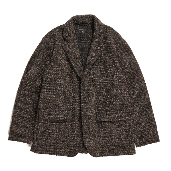 Engineered Garments | Loiter Jacket | Dark Brown Polyester Wool