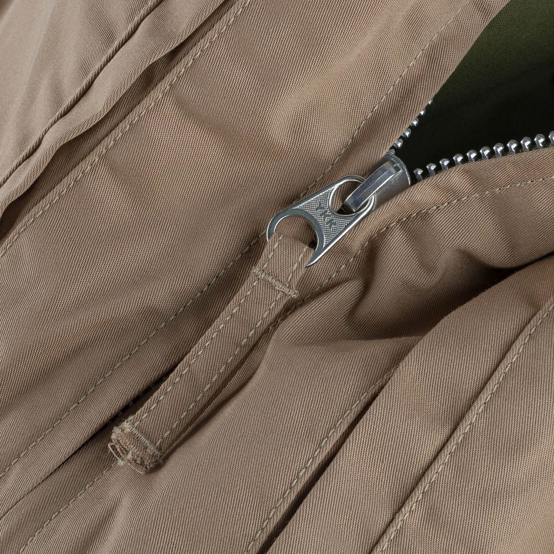 IHJ-130-OLV-NP Reversible Tanker Jacket - Olive (No Patch)