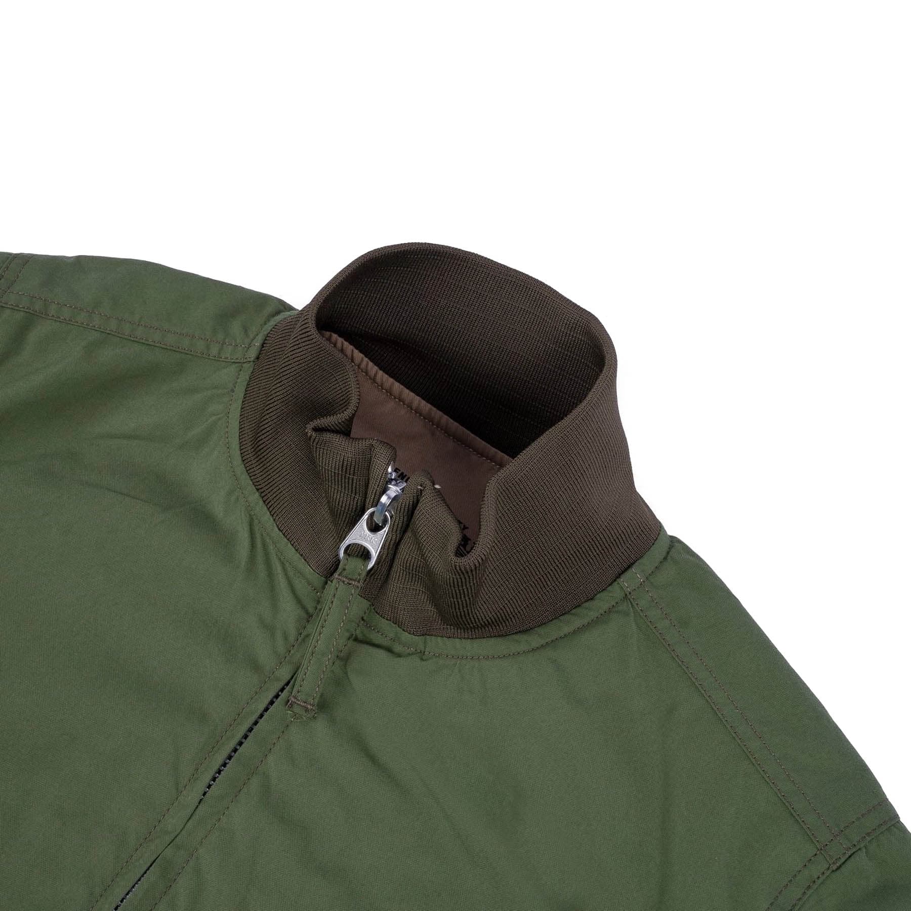 IHJ-130-OLV-NP Reversible Tanker Jacket - Olive (No Patch)