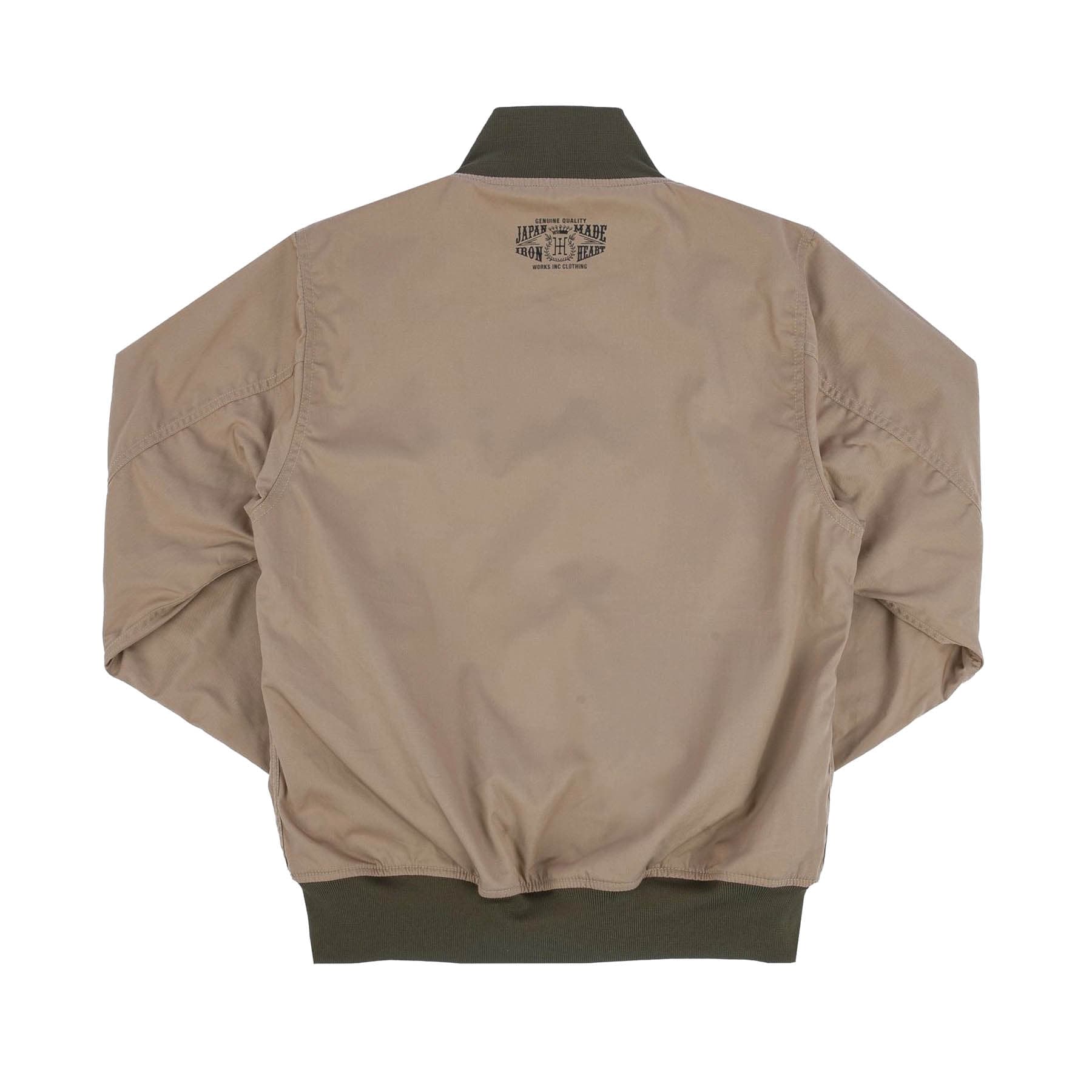 IHJ-130-OLV-NP Reversible Tanker Jacket - Olive (No Patch)