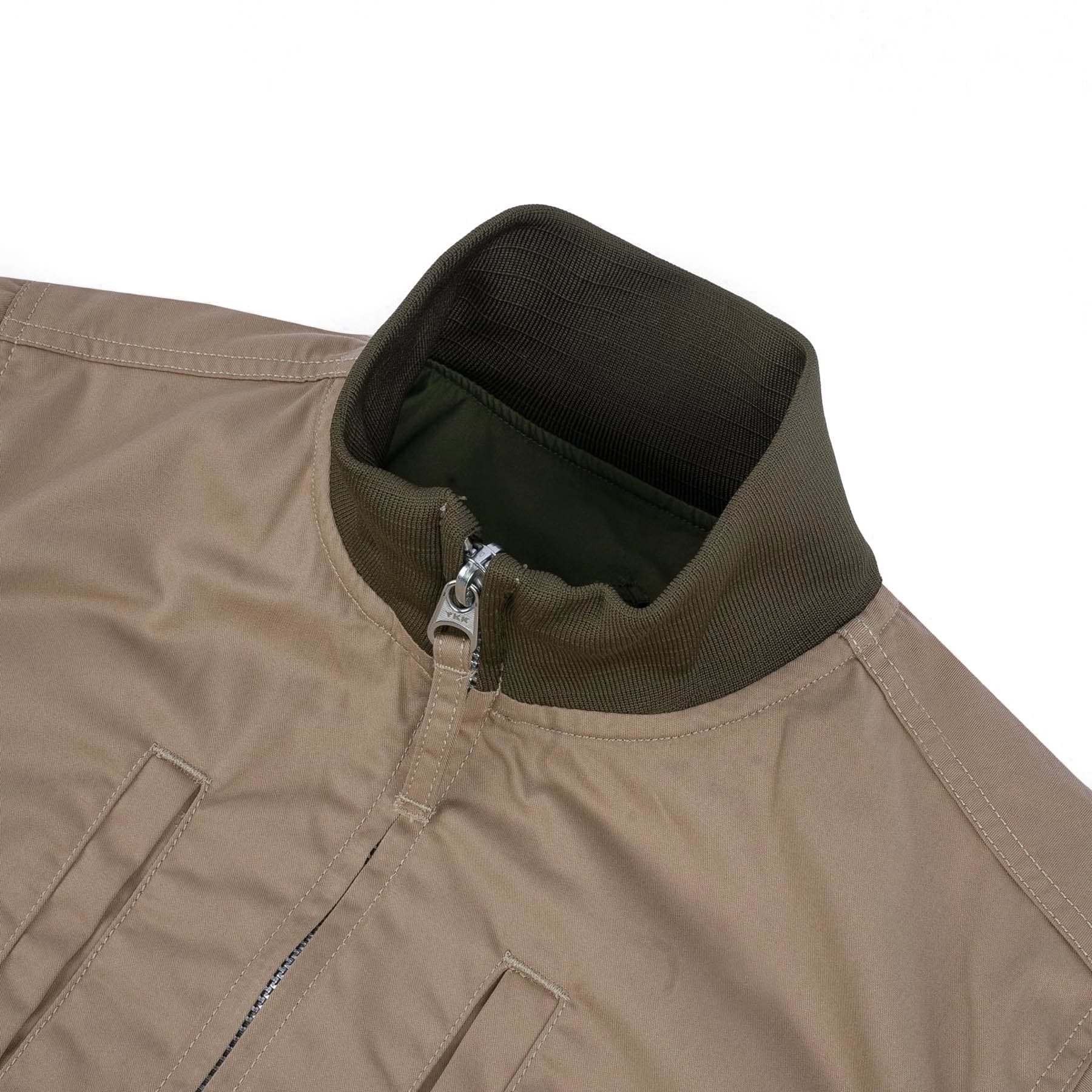 IHJ-130-OLV-NP Reversible Tanker Jacket - Olive (No Patch)