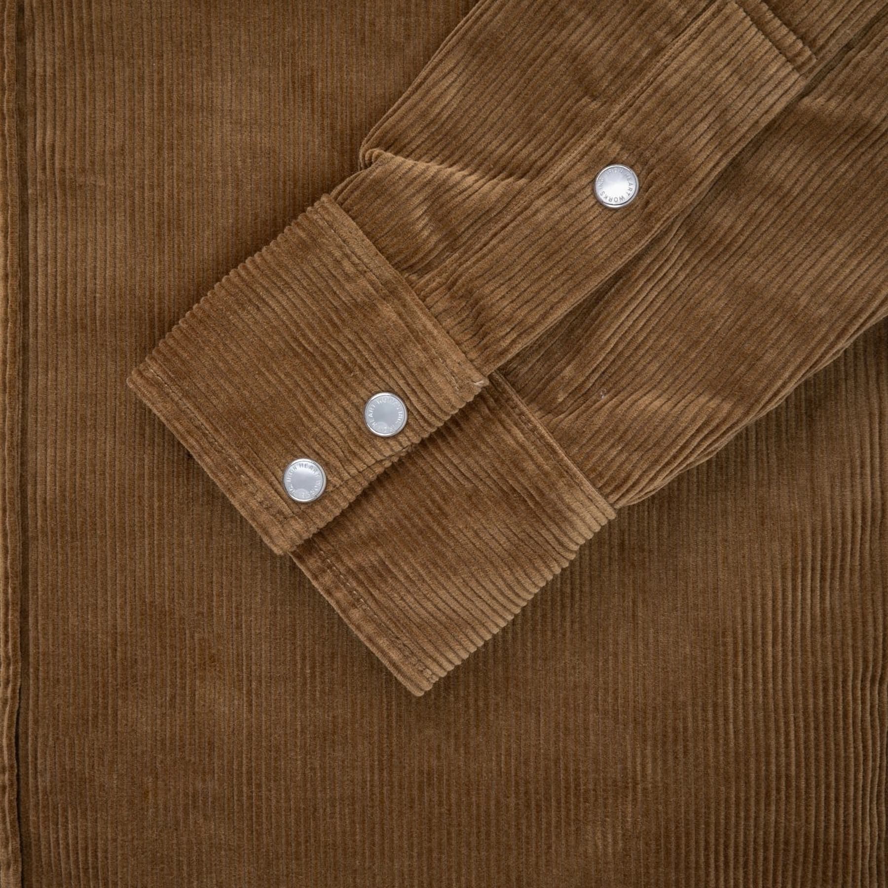 IHSH-398-CAM 11oz Corduroy Western Shirt - Camel