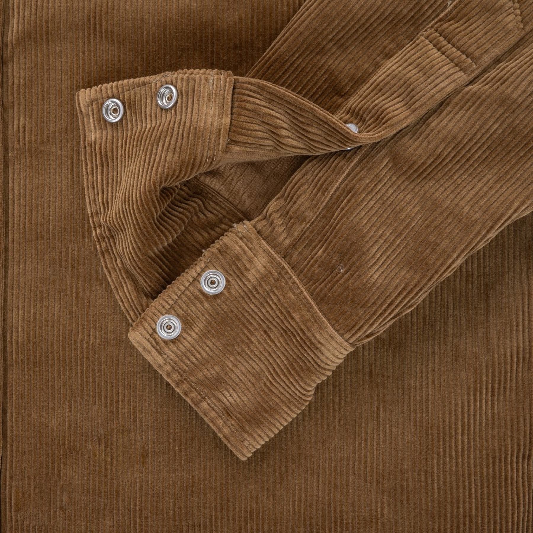 IHSH-398-CAM 11oz Corduroy Western Shirt - Camel