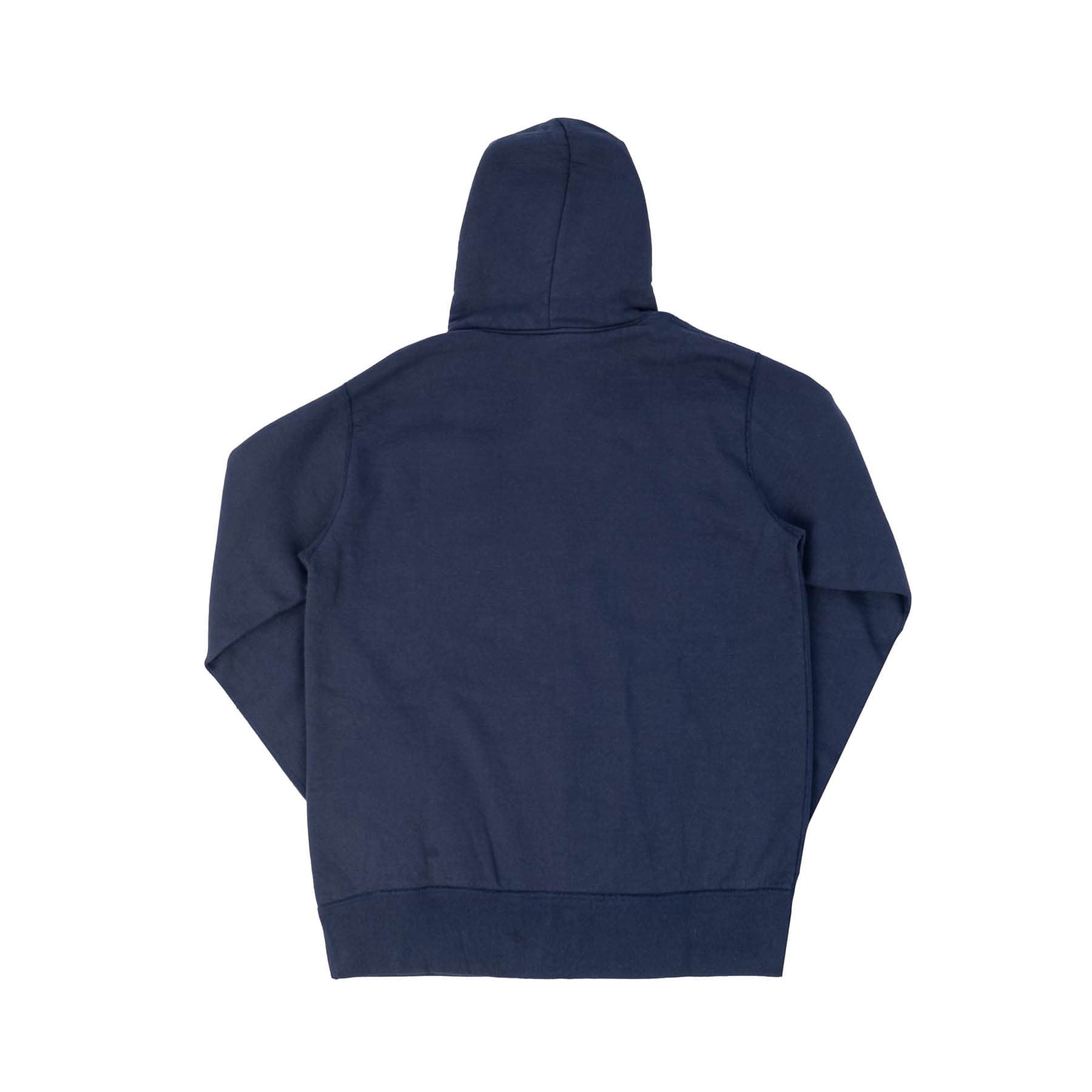 IHSW-10-NAV 14oz Ultra Heavyweight Loopwheel Cotton Zip Up Hoodie - Navy