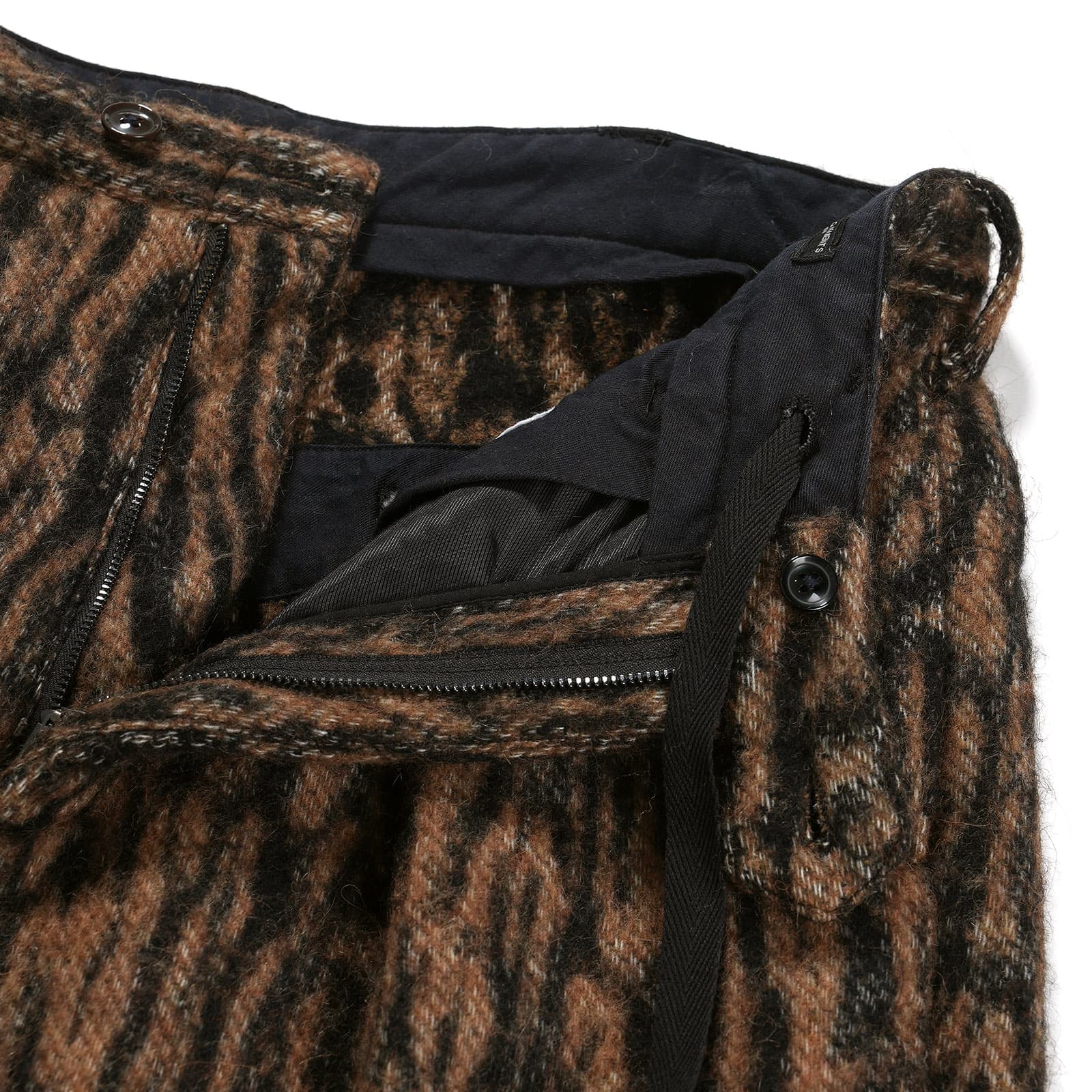 Carlyle Pant - Brown Bark Jacquard