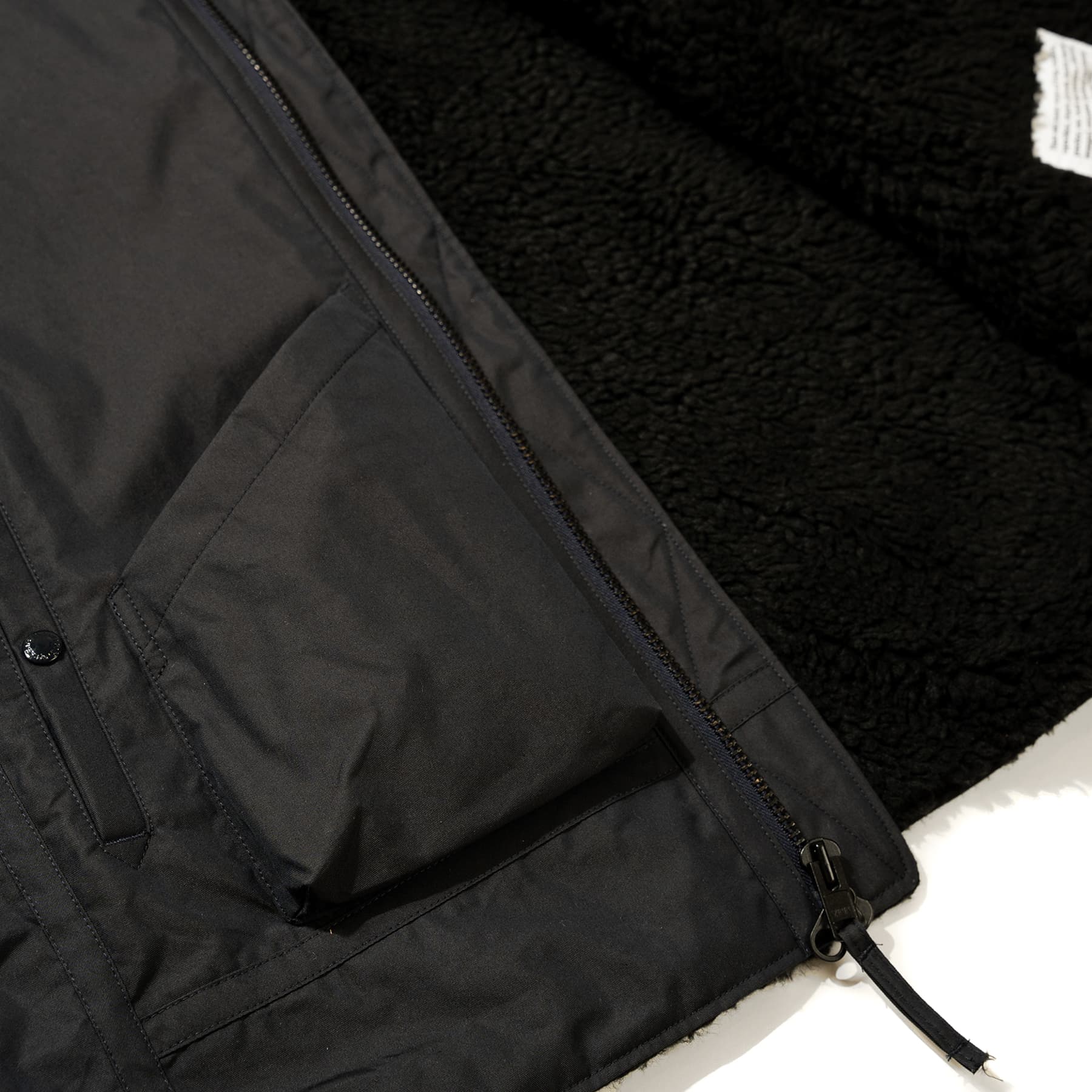 B3 Jacket - Black Nyco Twill