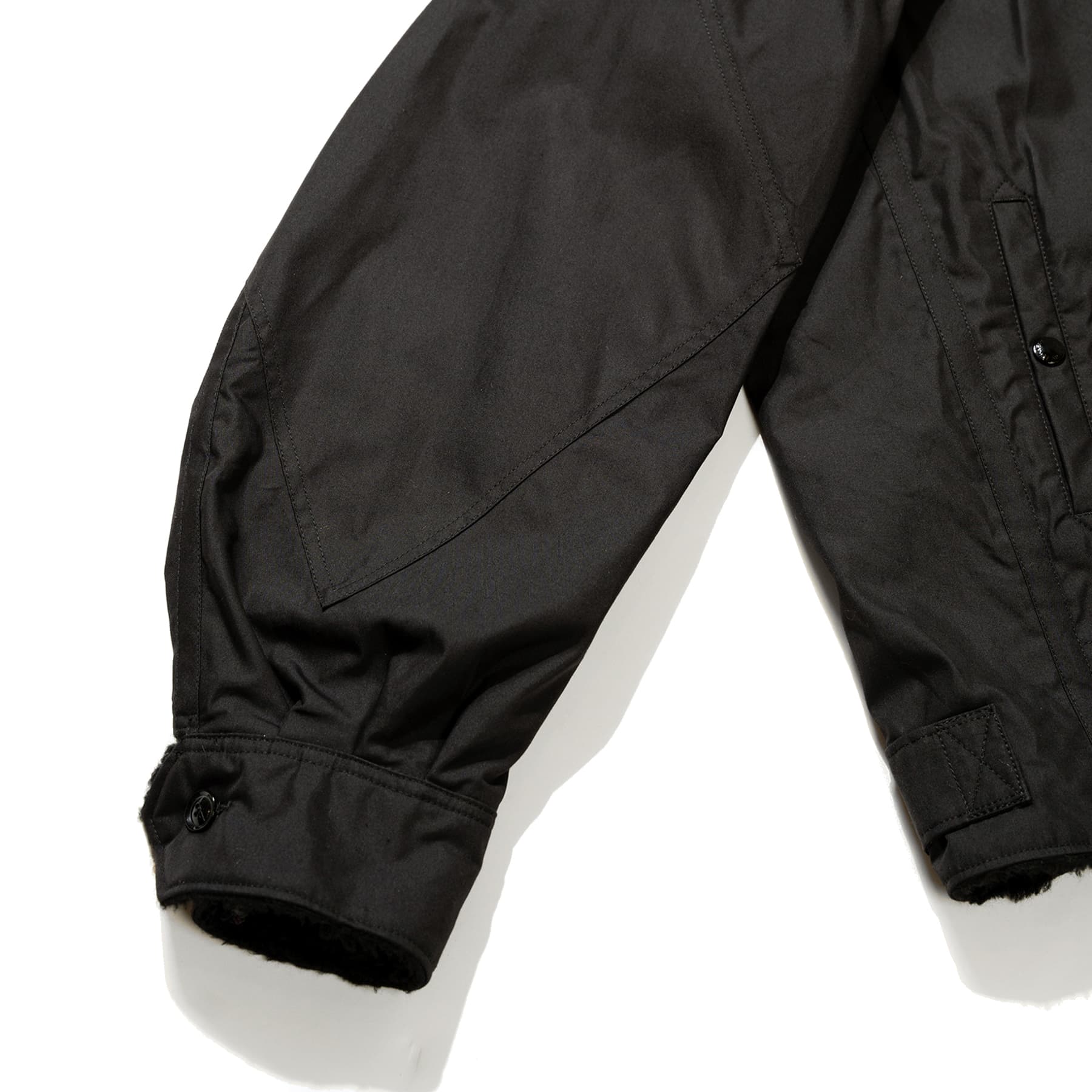 B3 Jacket - Black Nyco Twill