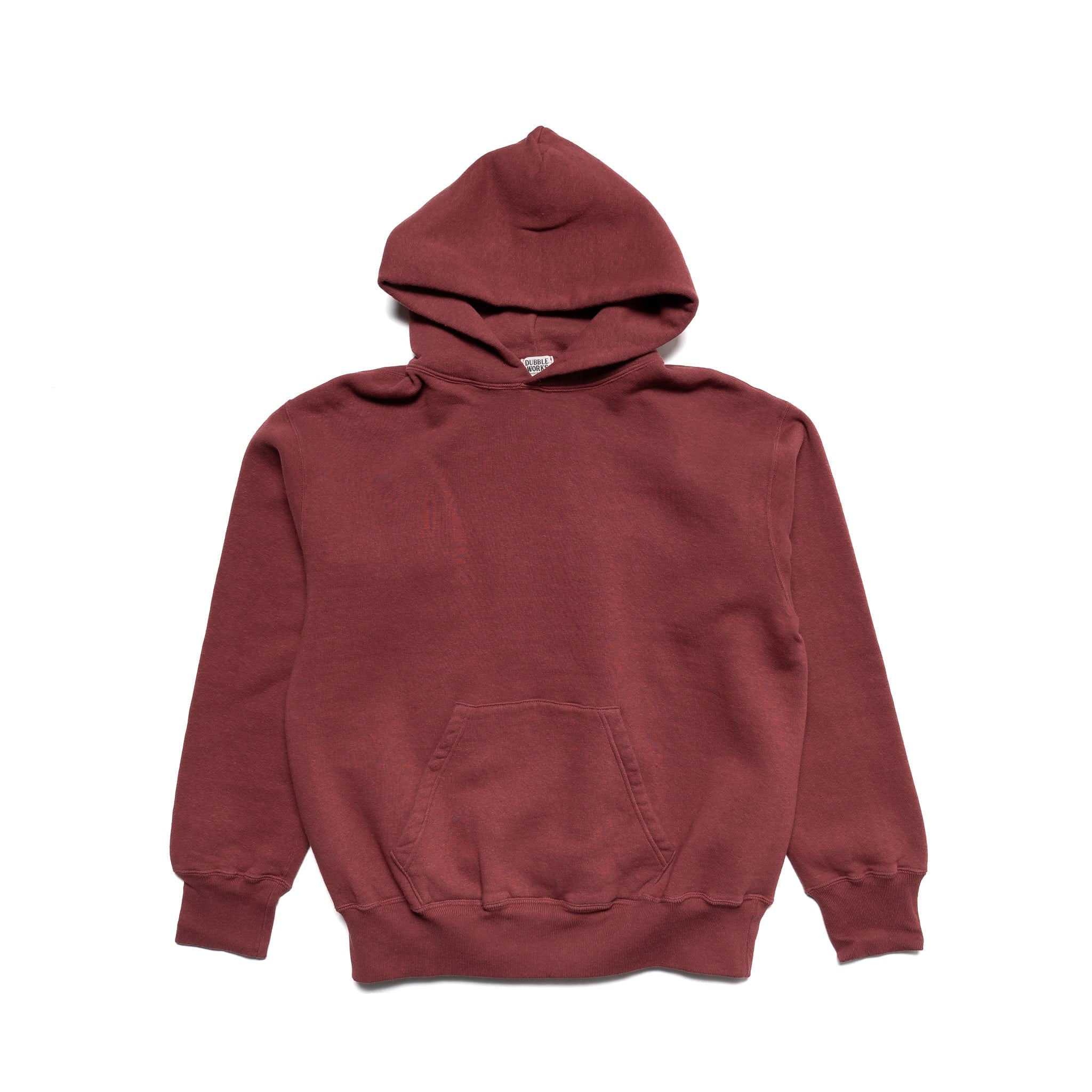 86002 Loopwheel Hoodie - Burgundy