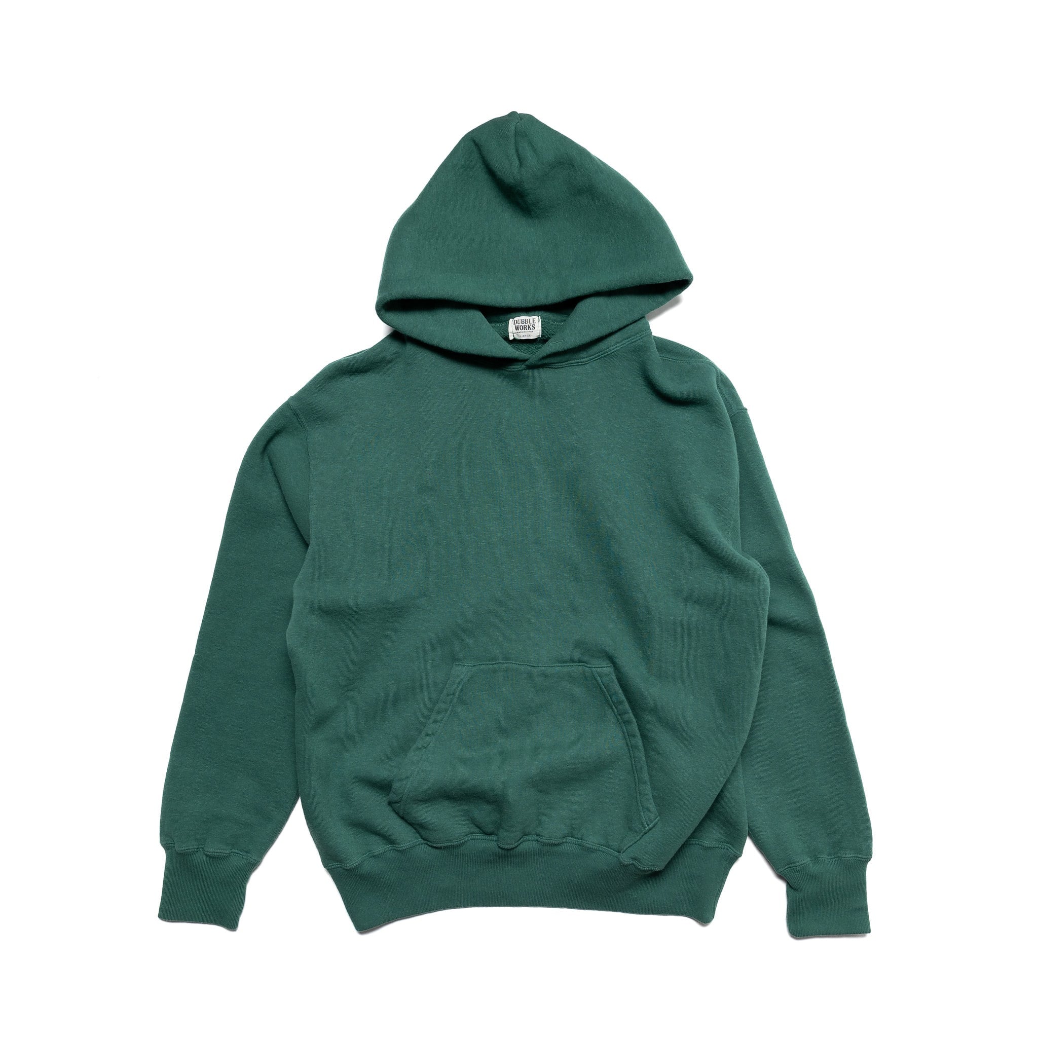 86002 Loopwheel Hoodie - Green