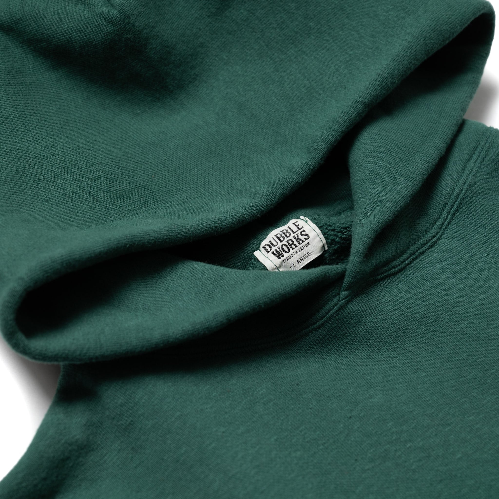 86002 Loopwheel Hoodie - Green