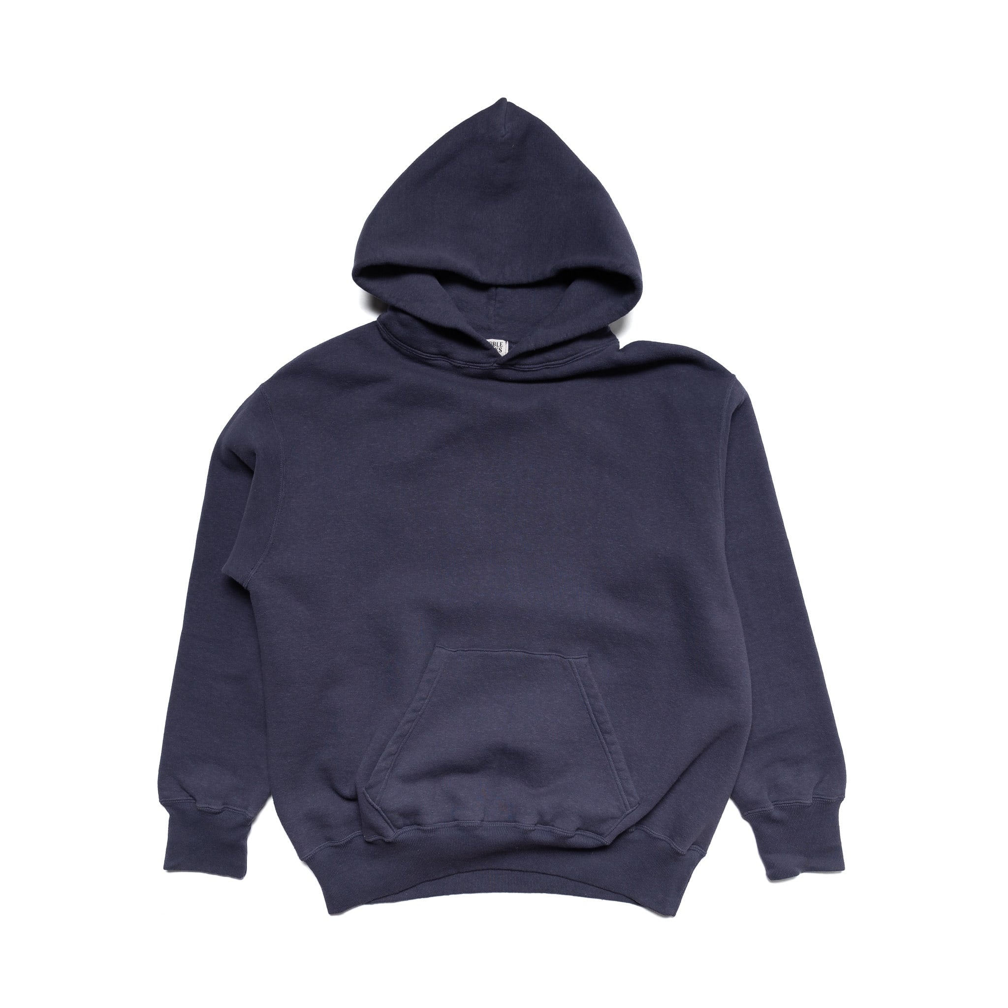 86002 Loopwheel Hoodie - Navy