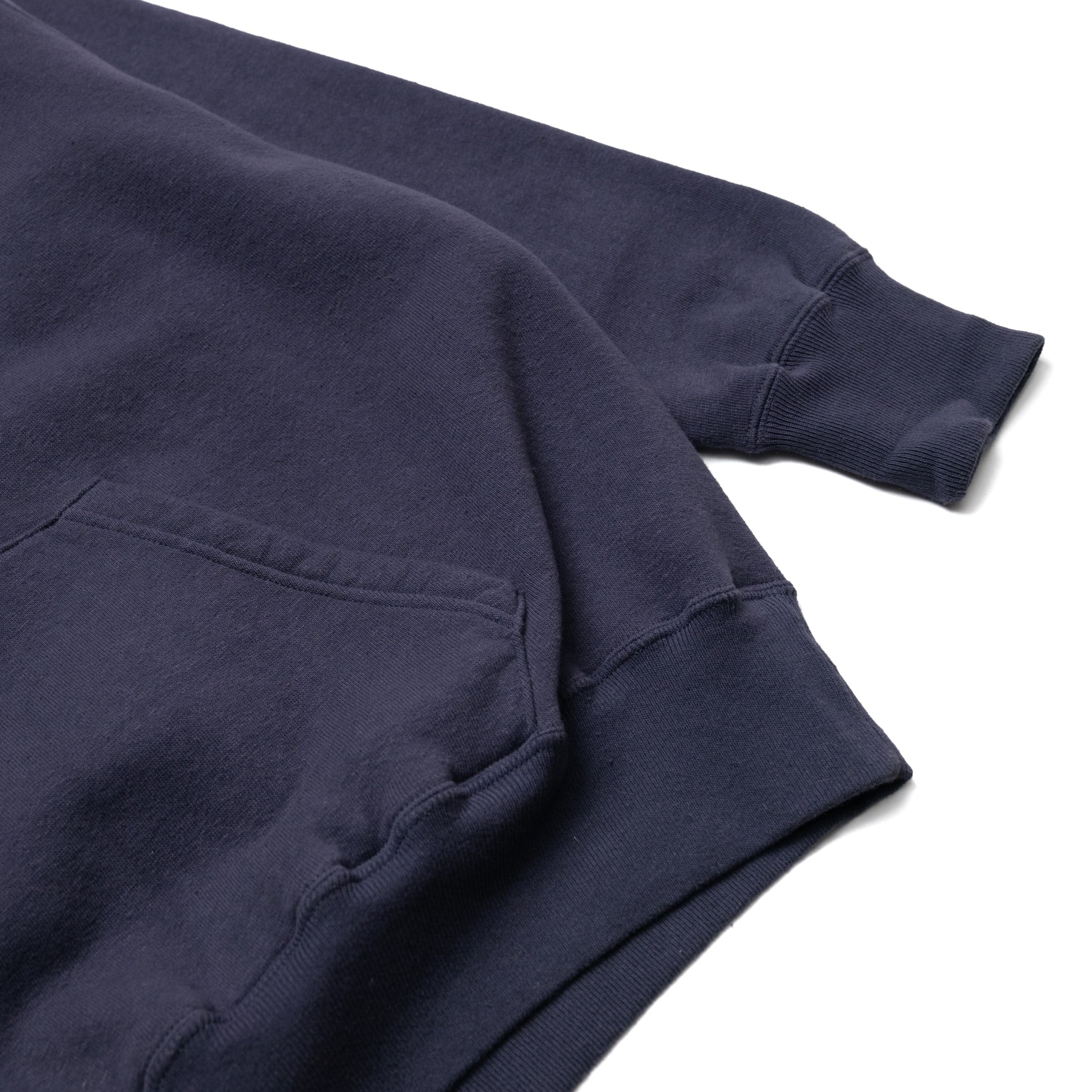 86002 Loopwheel Hoodie - Navy