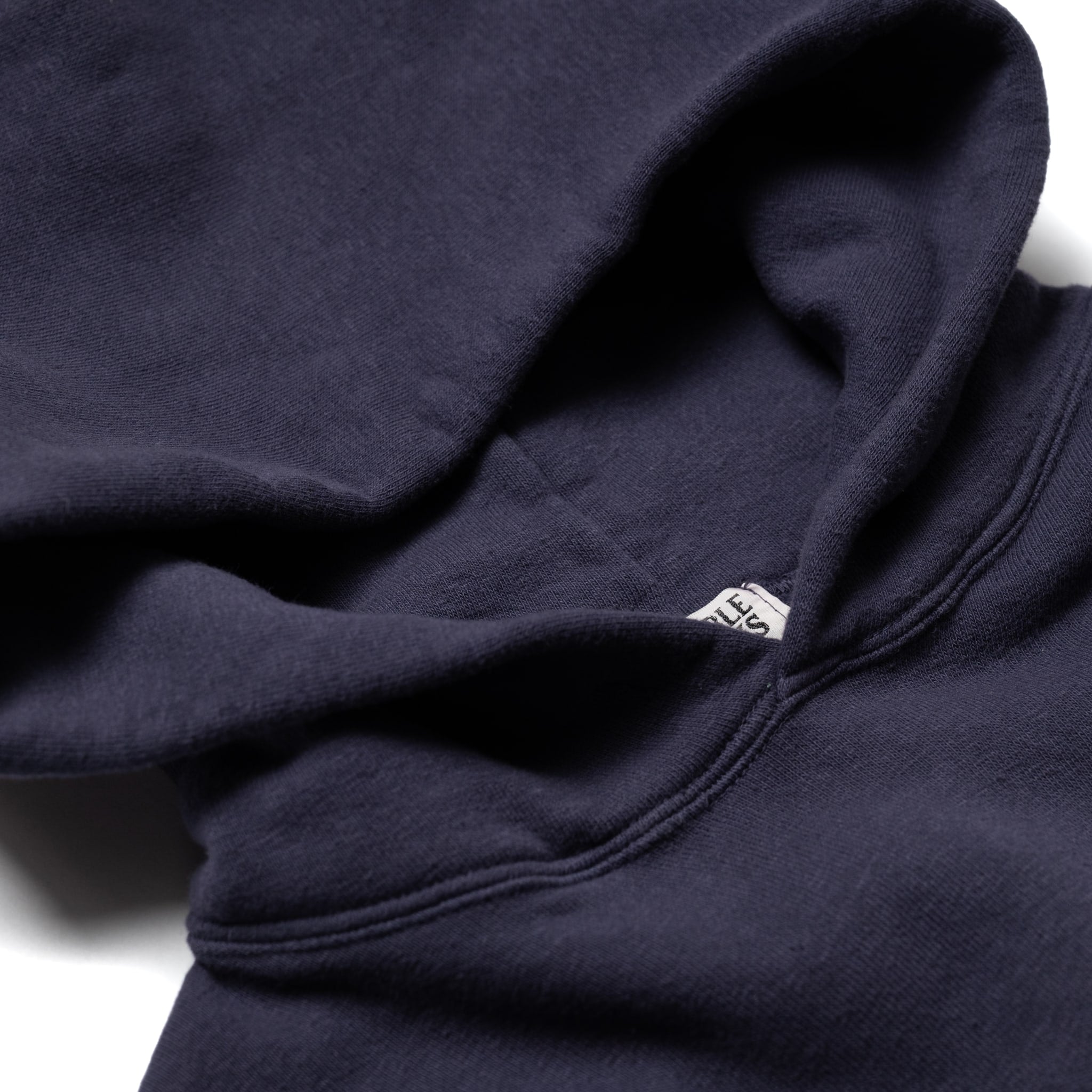 86002 Loopwheel Hoodie - Navy