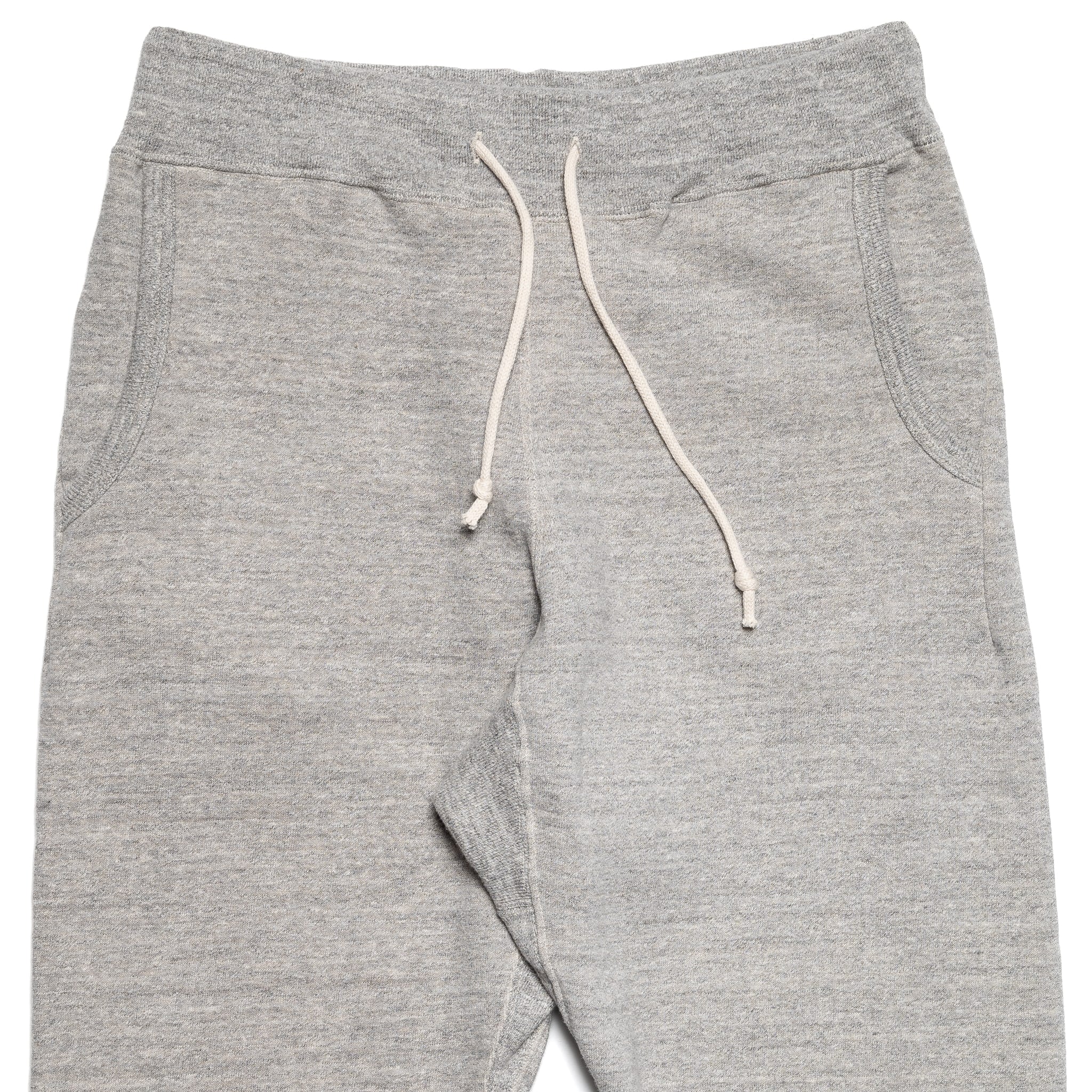 87006 Loopwheel Sweatpants - Heather Grey