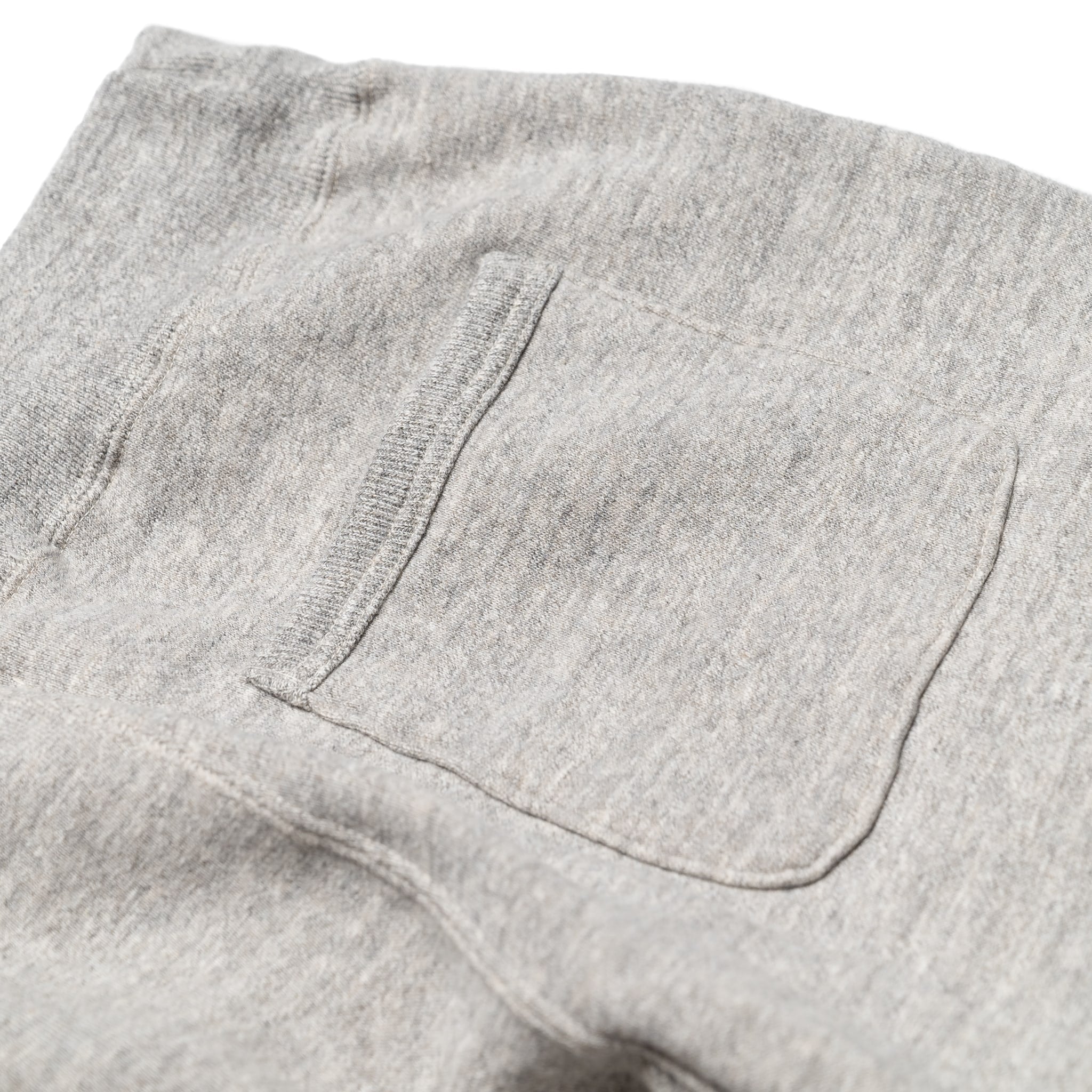 87006 Loopwheel Sweatpants - Heather Grey