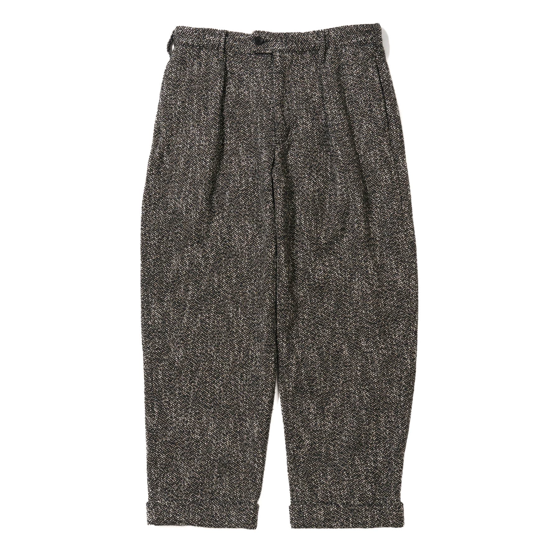 Carlyle Pant - Brown/Black Wool Homespun