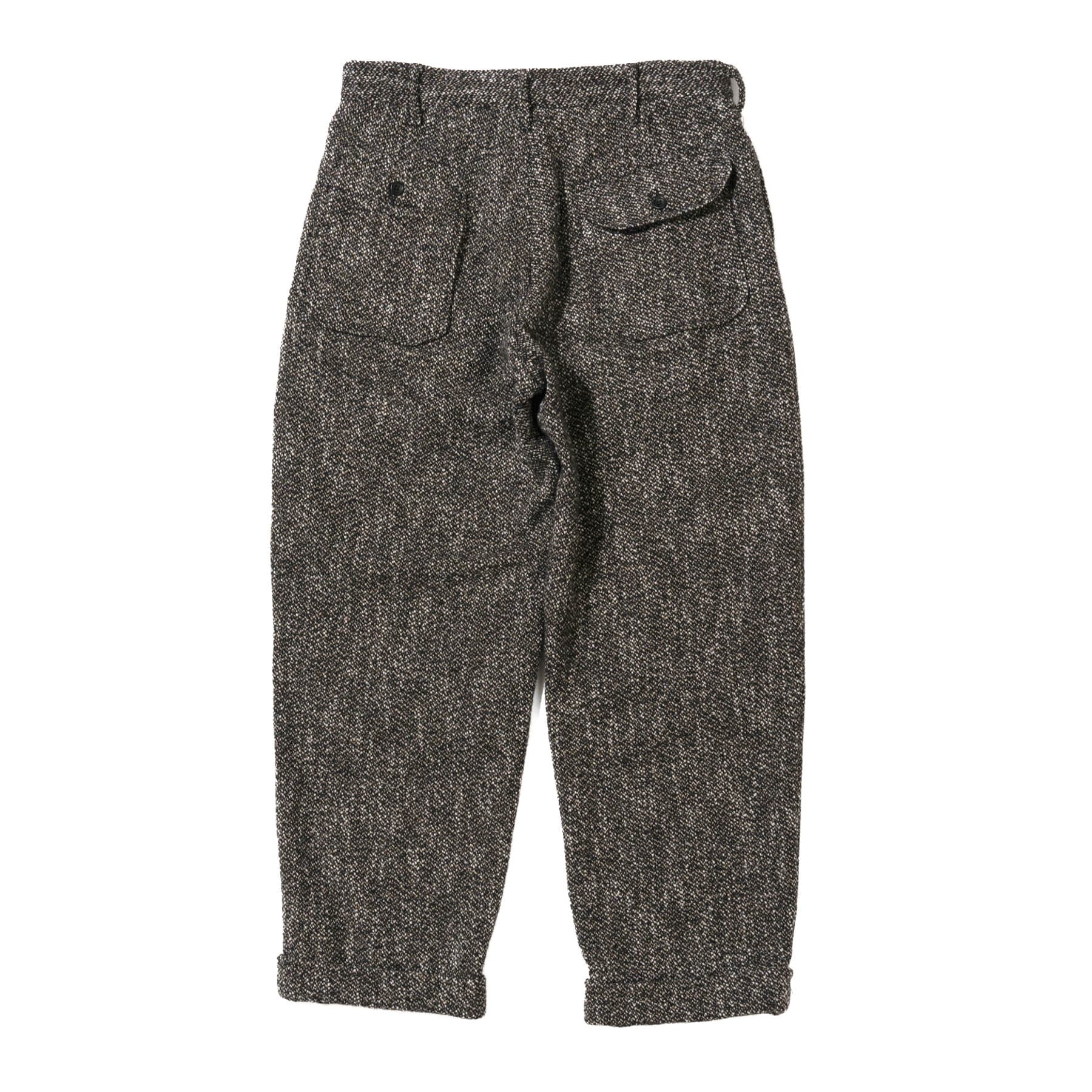 Carlyle Pant - Brown/Black Wool Homespun