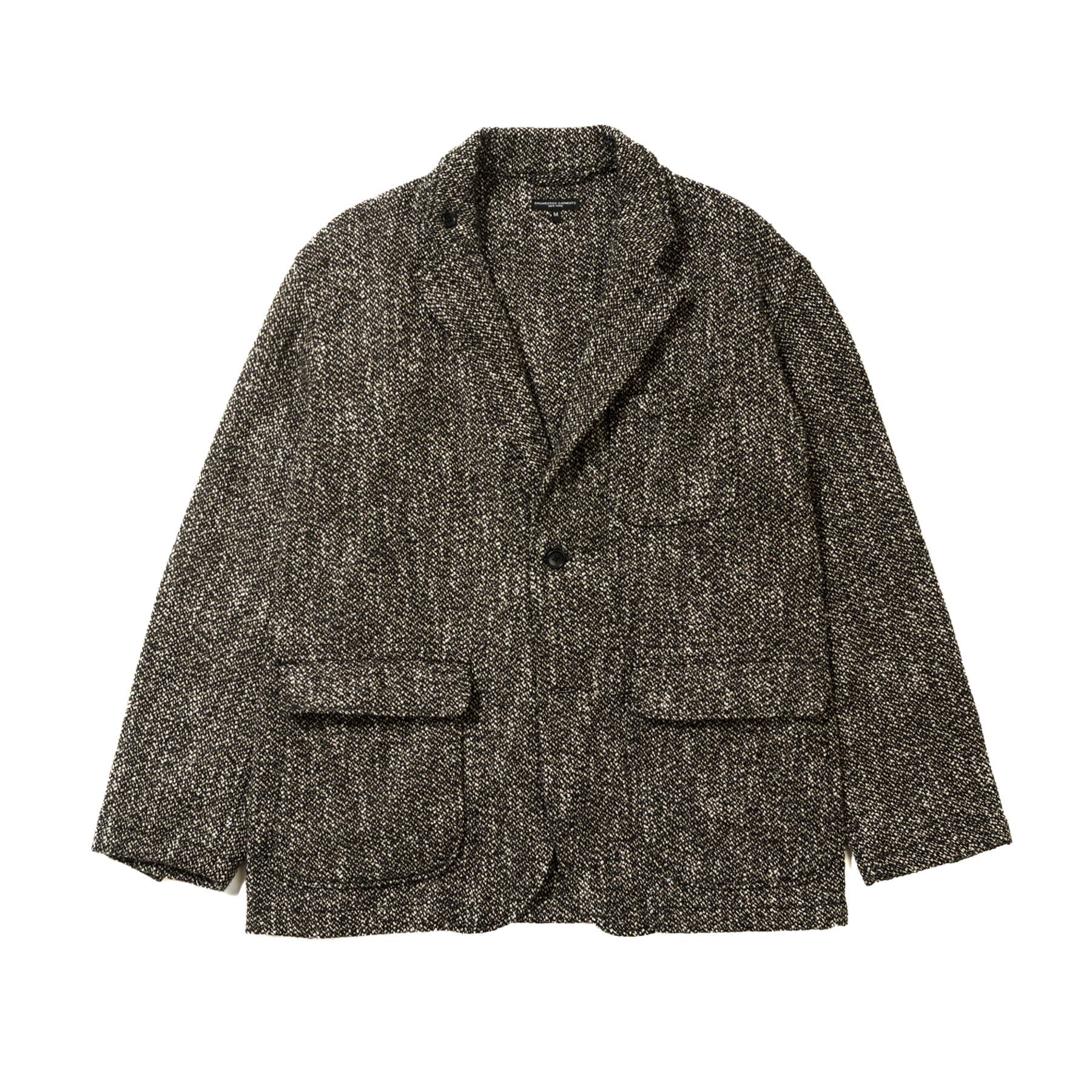 Loiter Jacket - Brown/Black Wool Homespun