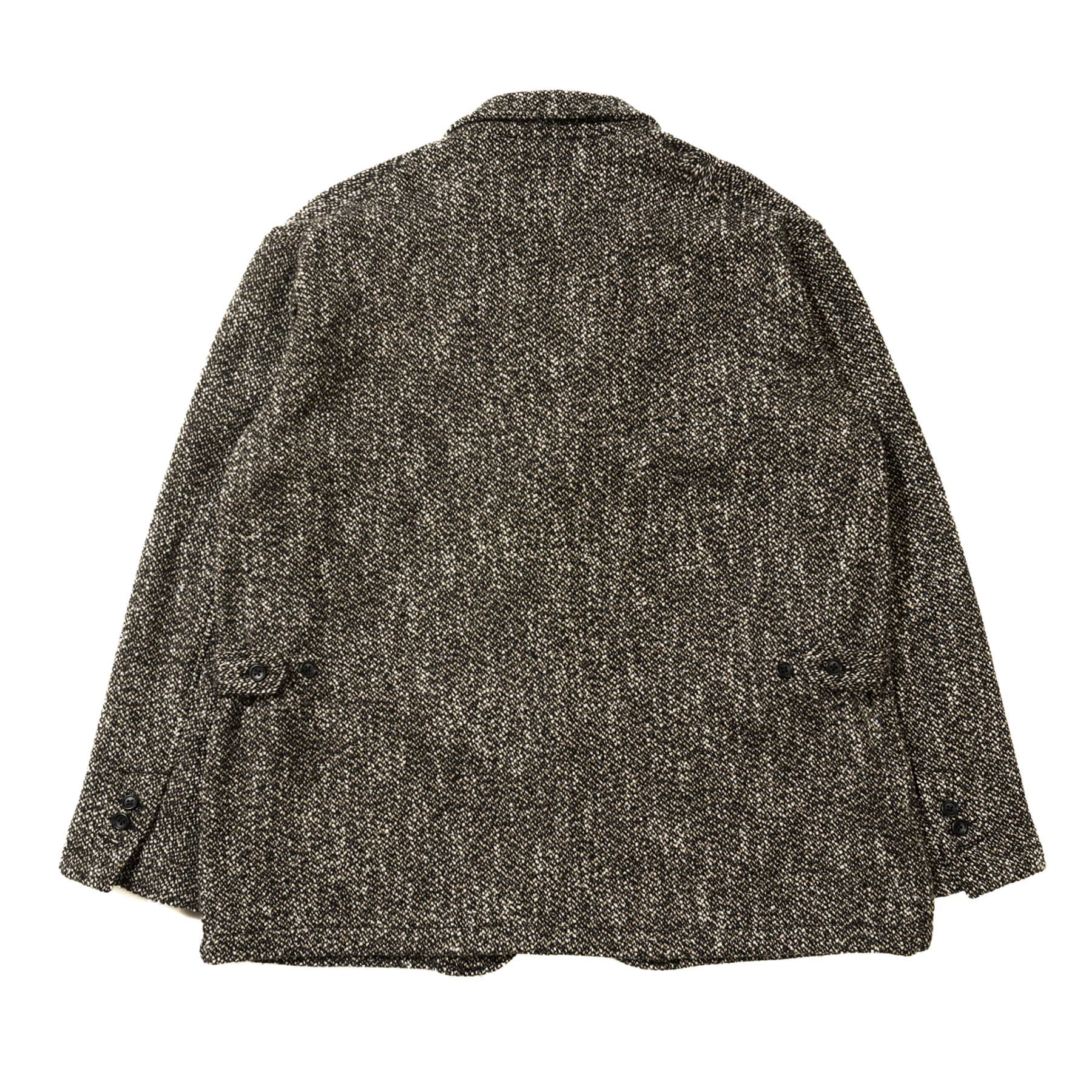 Loiter Jacket - Brown/Black Wool Homespun