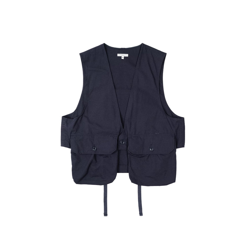 Fowl Vest - Dark Navy Cotton Ripstop