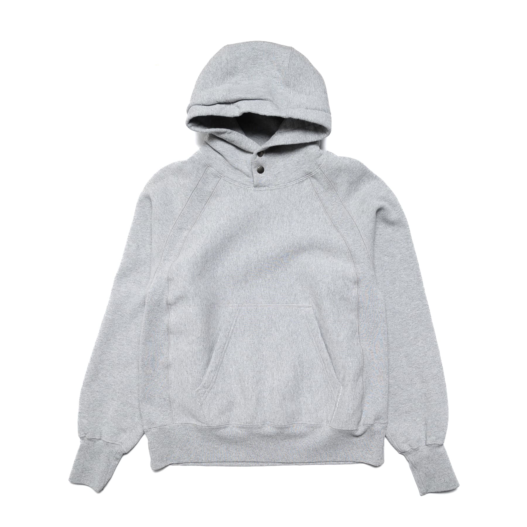 Raglan Hoody - Heather Grey 12oz CP Fleece