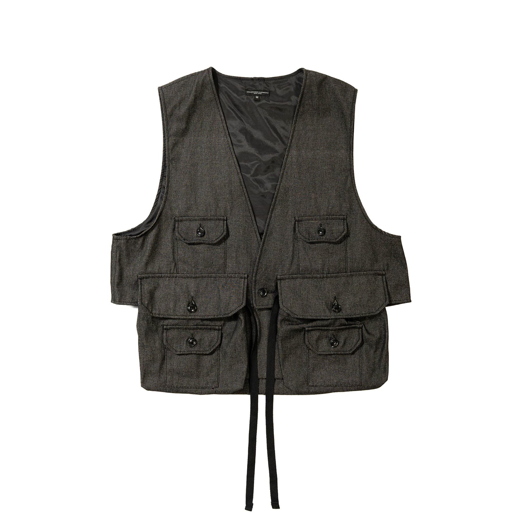 Fowl Vest - Black PC Denim