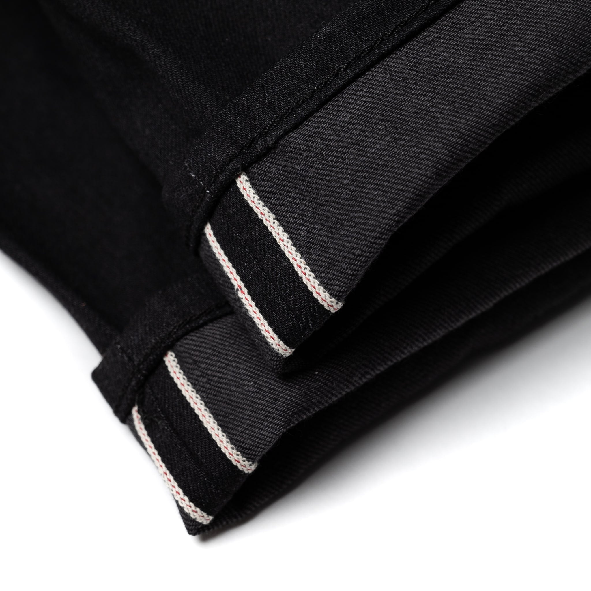 Modesto Straight 14.25 Ounce Black Grey Denim