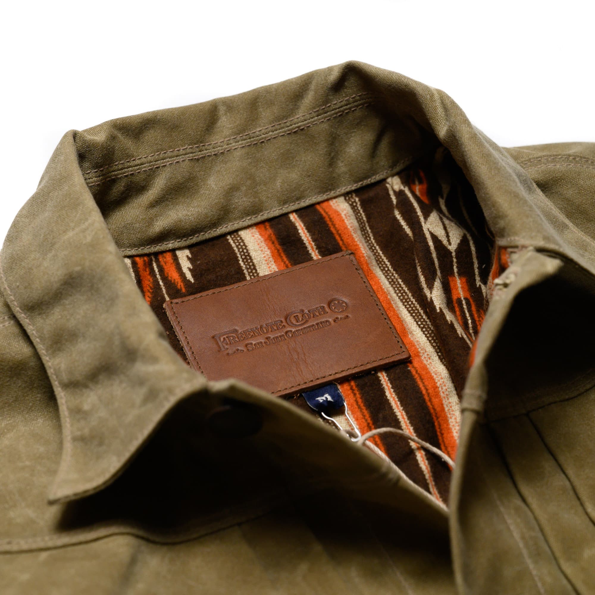 RJ-1 Riders Jacket Waxed Canvas - Tobacco (Brown Interior)