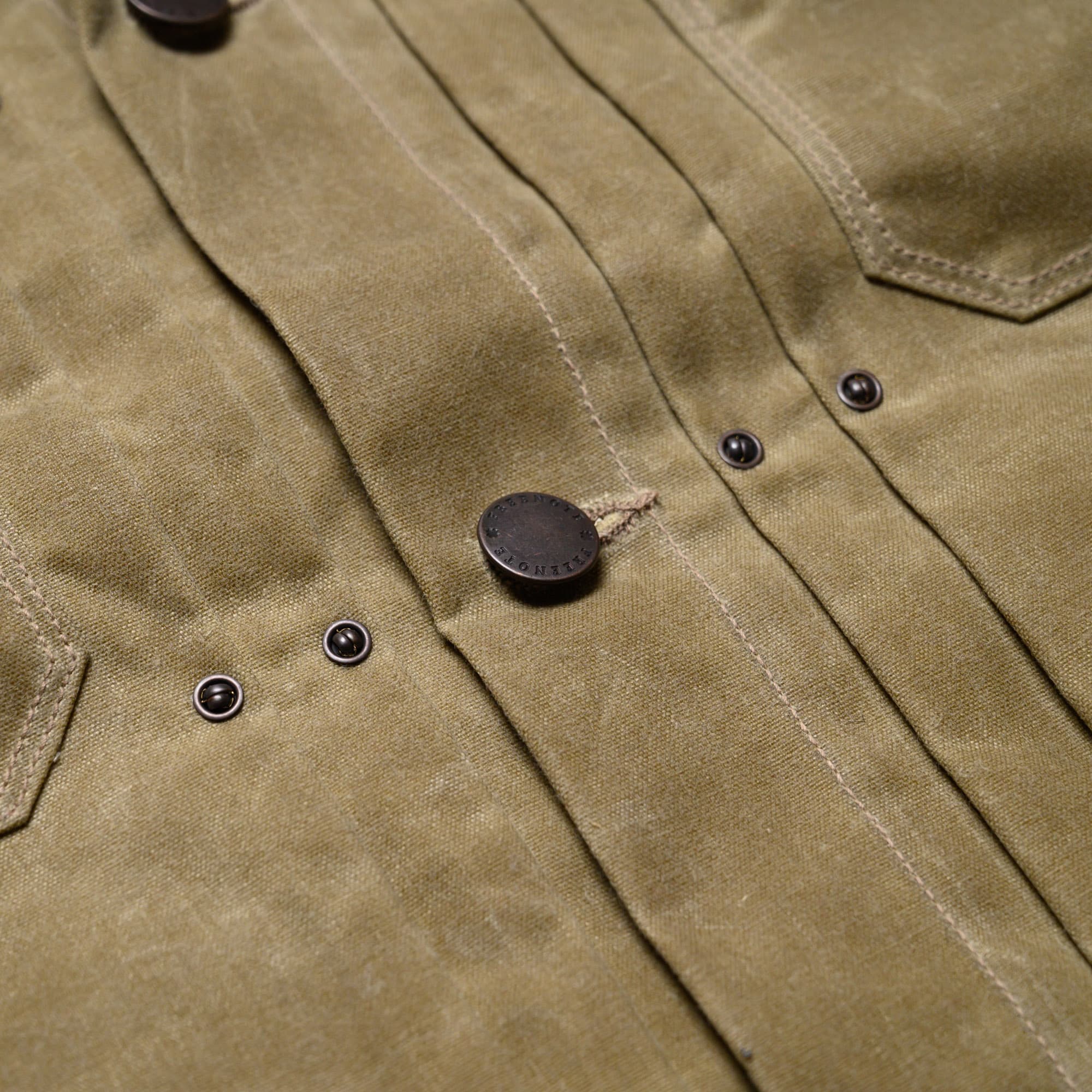 RJ-1 Riders Jacket Waxed Canvas - Tobacco (Brown Lining)