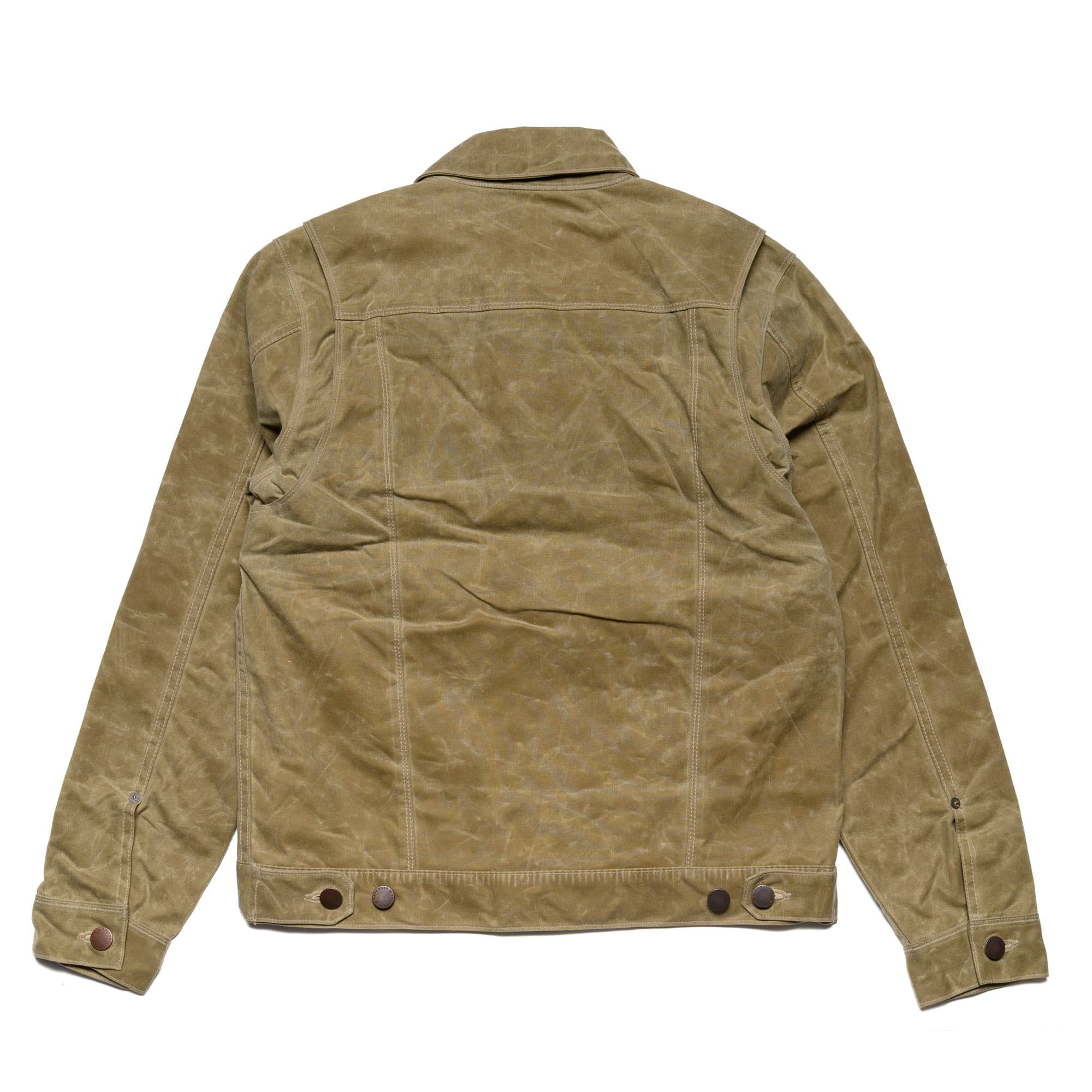 RJ-1 Riders Jacket Waxed Canvas - Tobacco (Brown Interior)