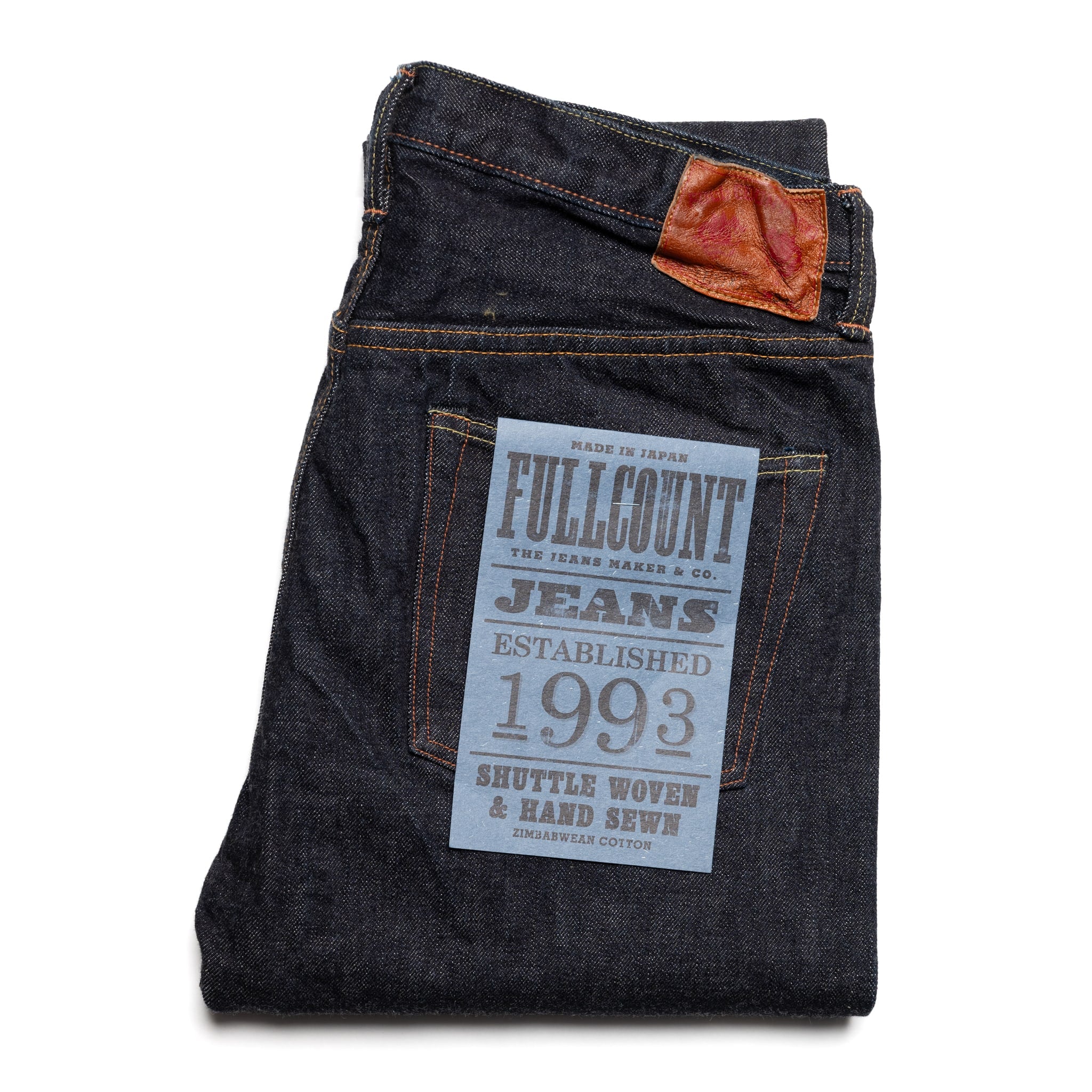 1109XXW Slim Heavy 15.5oz Selvedge Denim