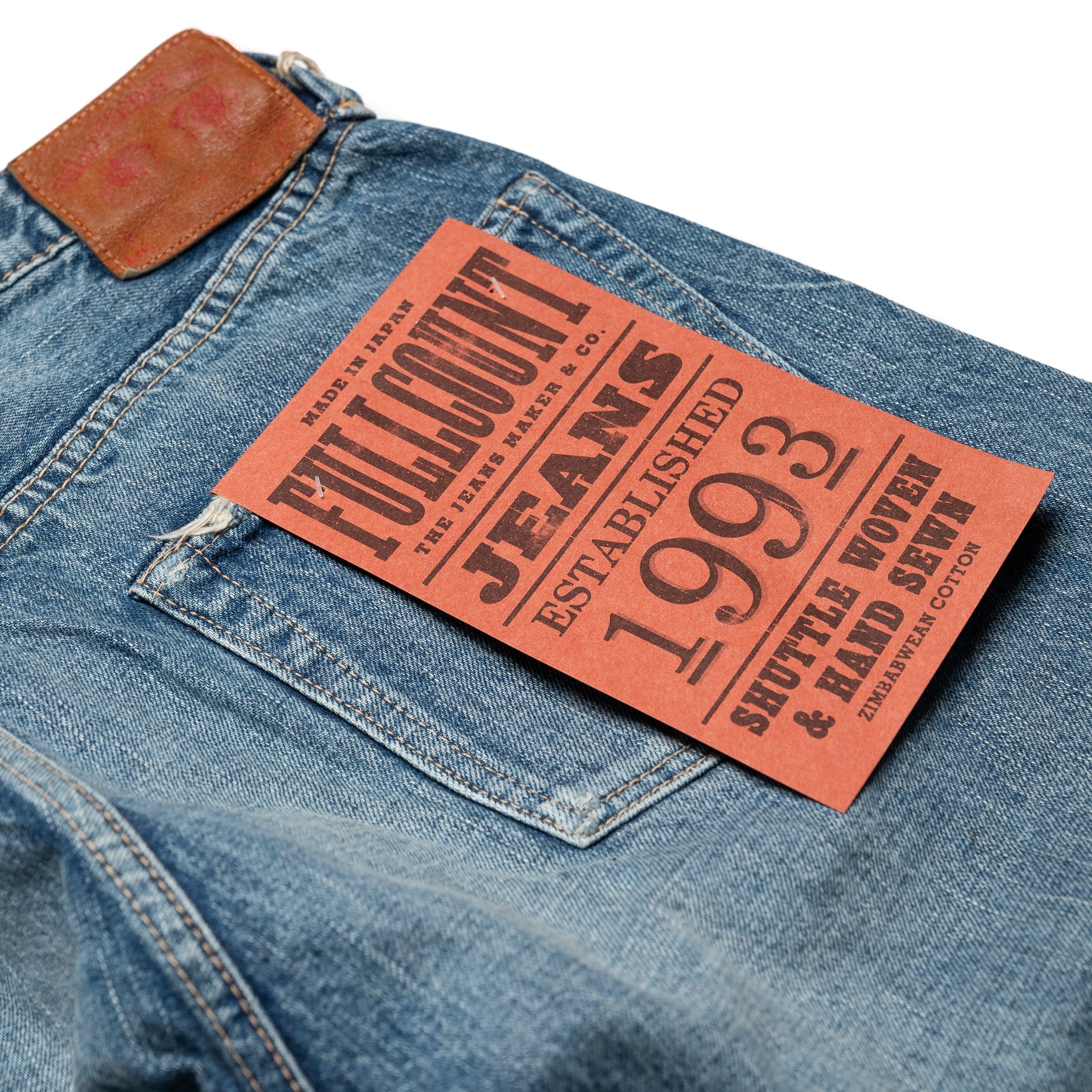 1341-0105 Dartford Wide Denim 13.7oz Selvedge Denim