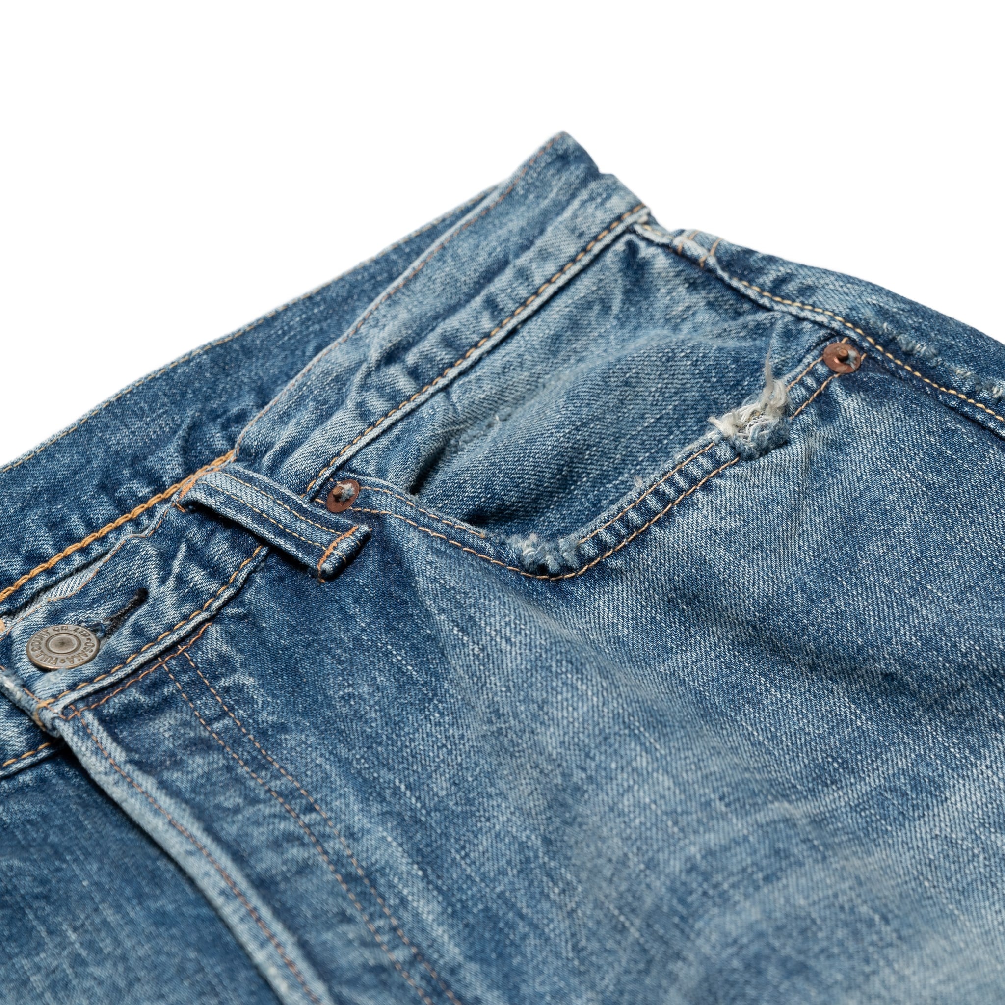 1341-0105 Dartford Wide Denim 13.7oz Selvedge Denim