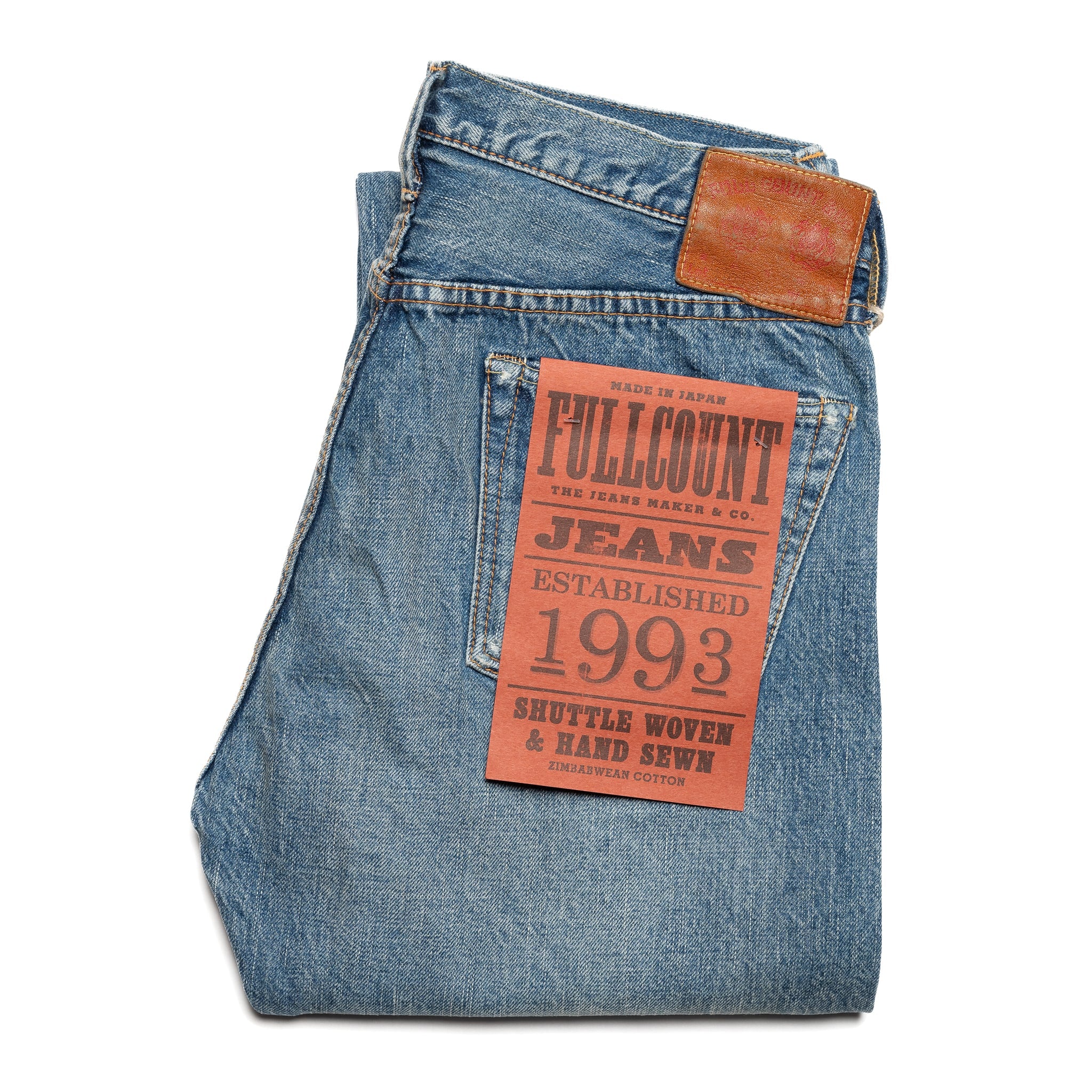 1341-1108  Dartford Slim Straight 13.7oz Selvedge Denim