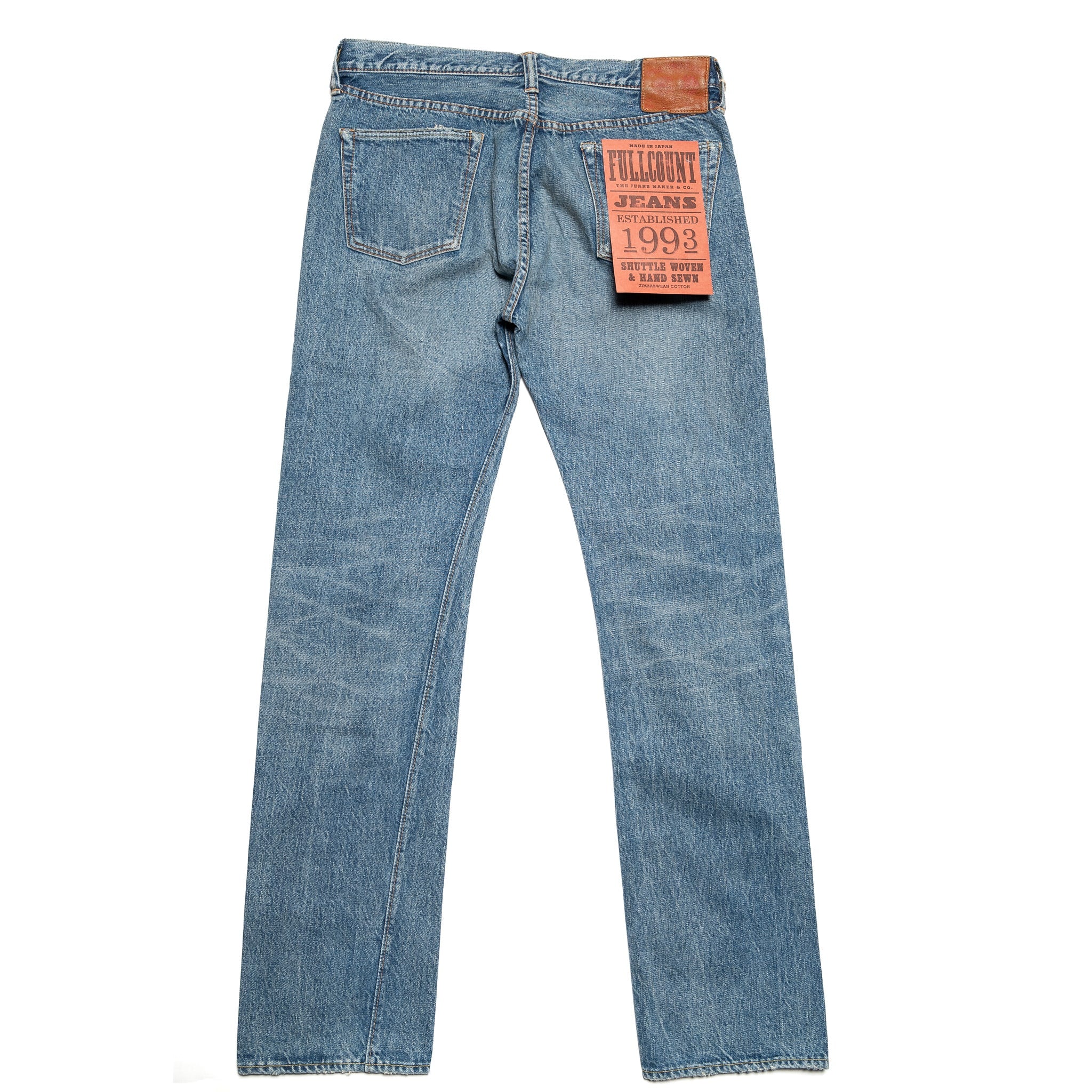 1341-1108  Dartford Slim Straight 13.7oz Selvedge Denim