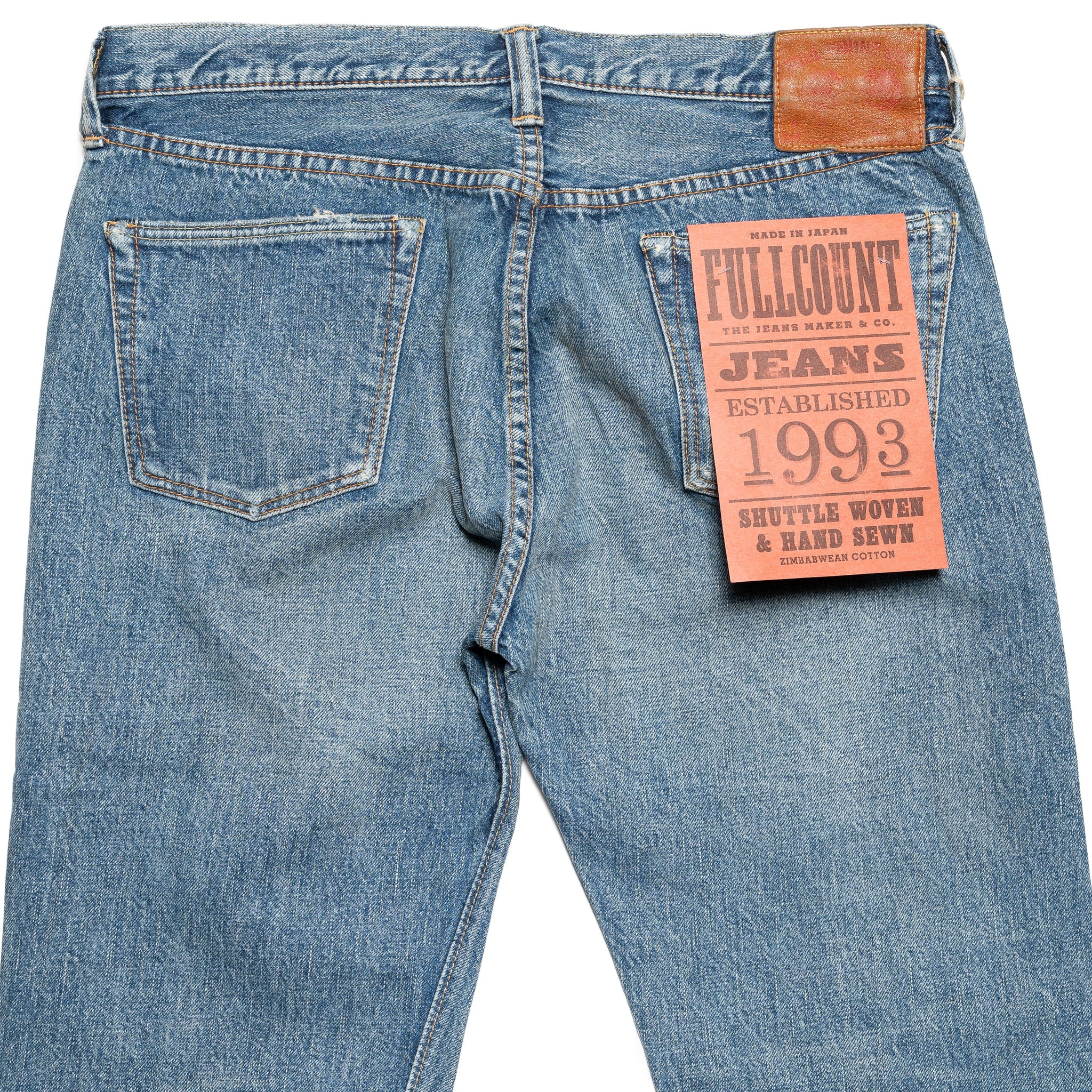 1341-1108  Dartford Slim Straight 13.7oz Selvedge Denim