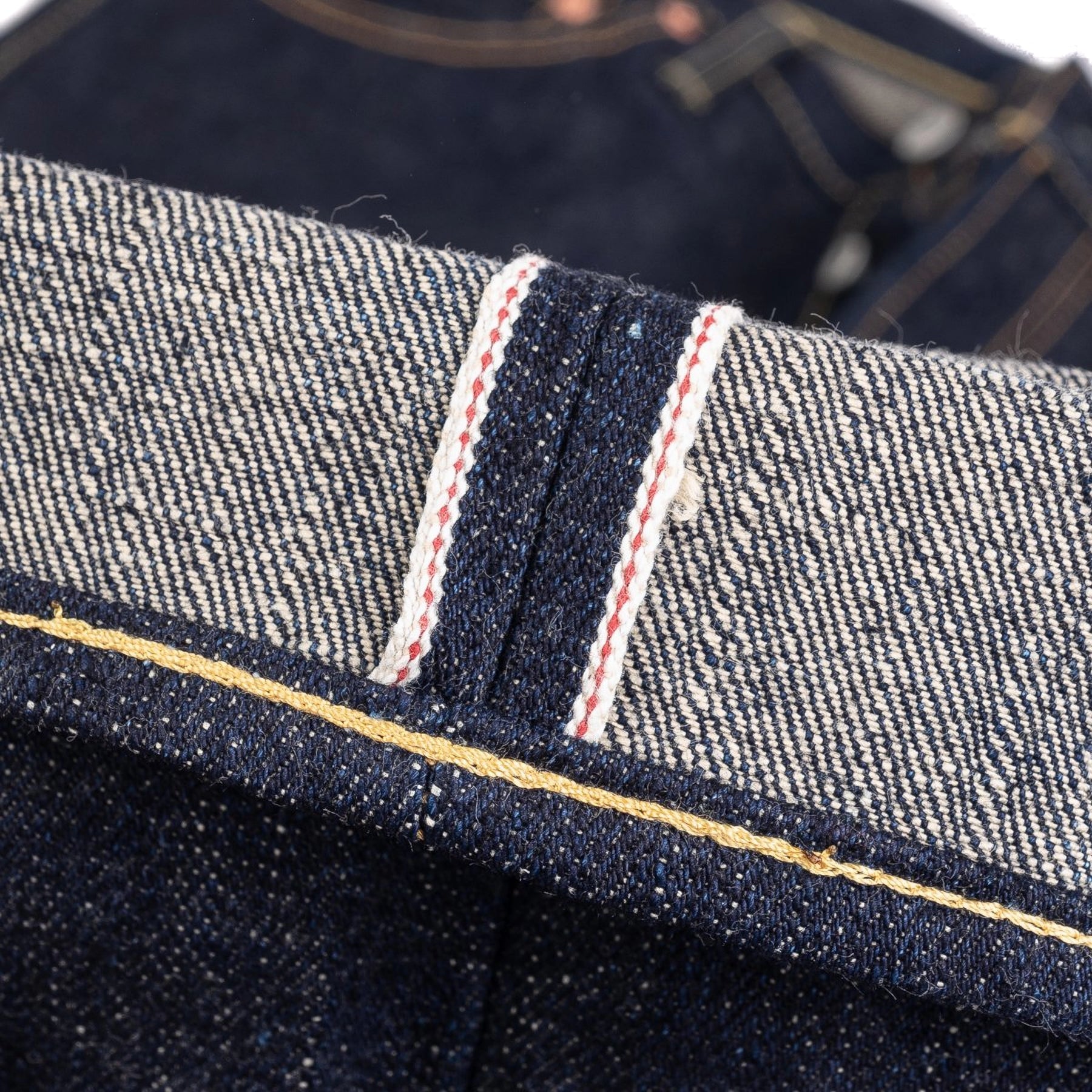 Iron Heart IH-888S-18 Japanese Selvedge Denim Selvedge ID Detail