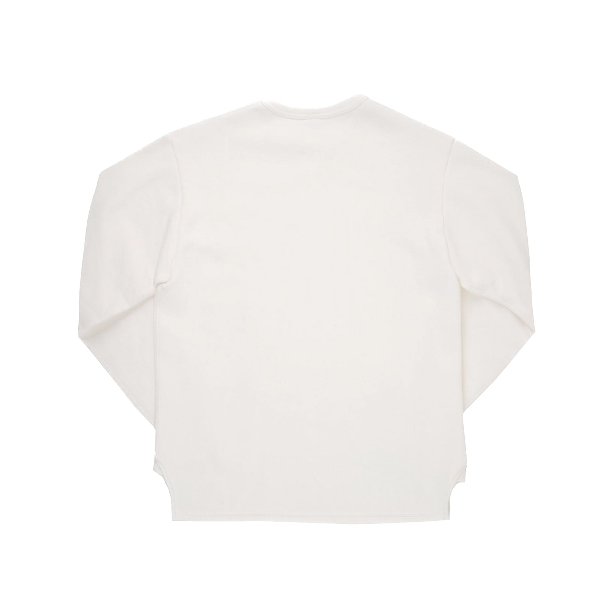 IHTL-2401-WHT 11oz Henley Long Sleeved Sweater - White